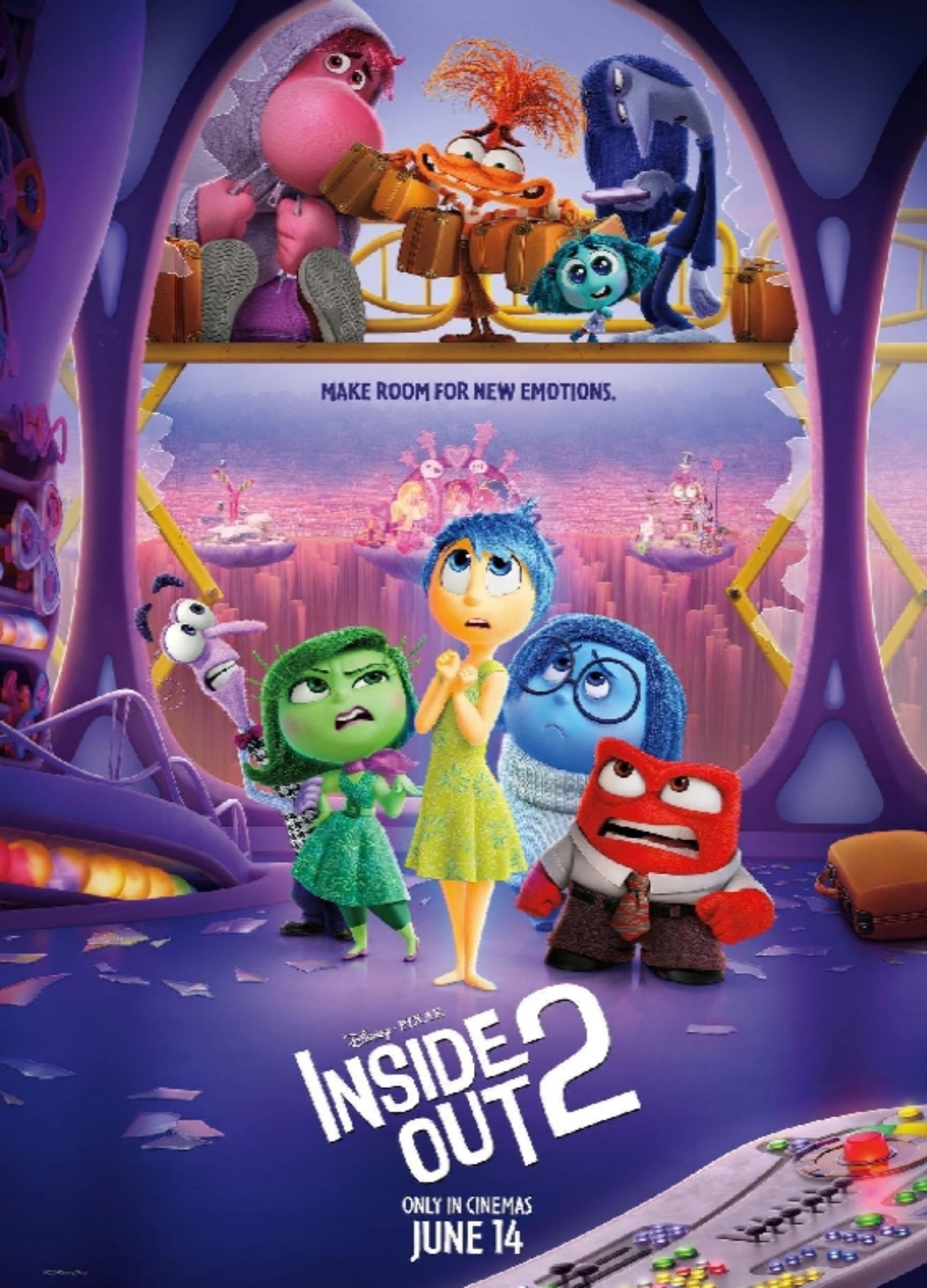 Inside Out 2 (2024) - Posters — The Movie Database (TMDB)