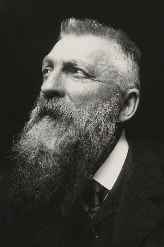 et billede af Auguste Rodin