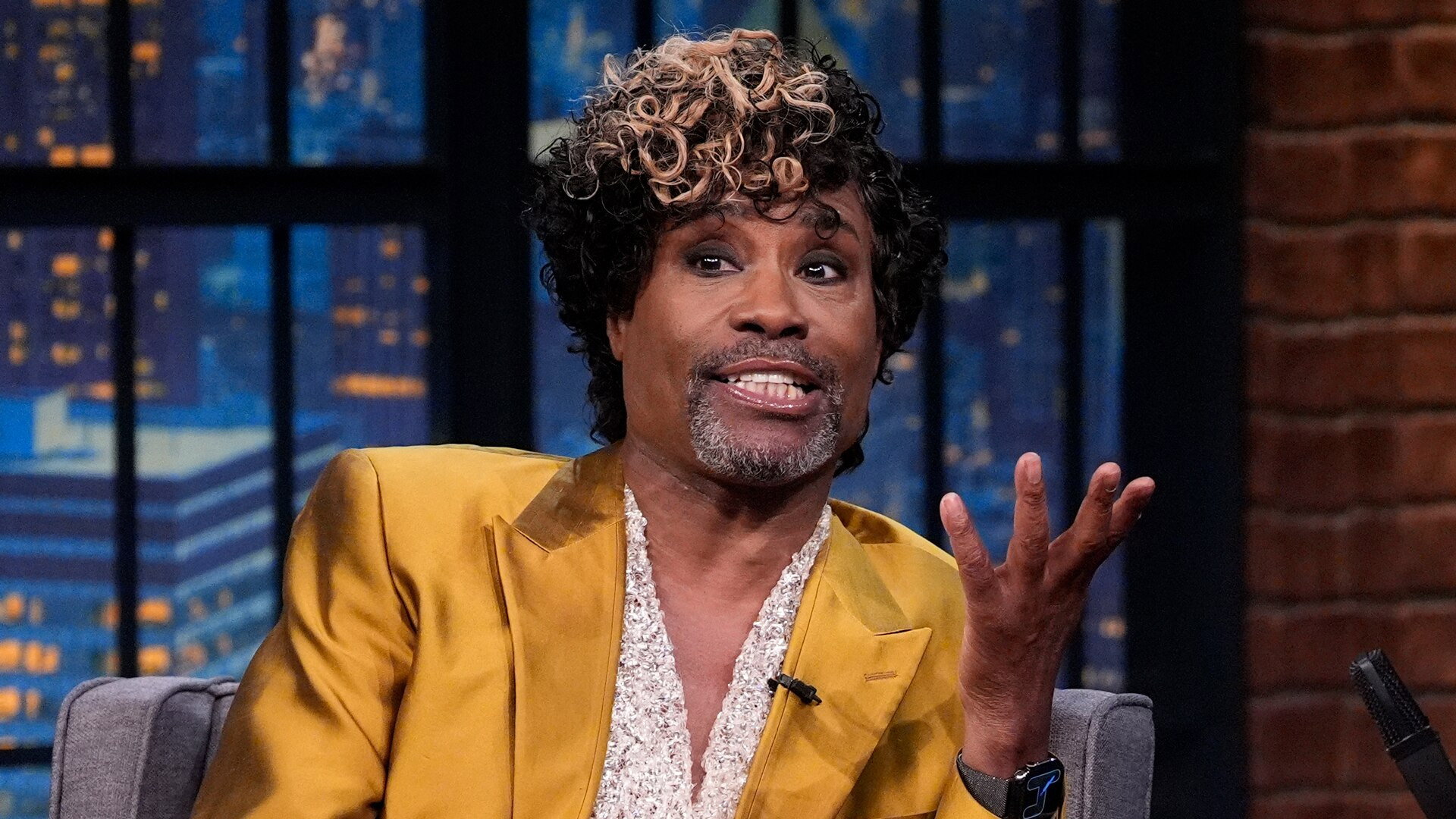 Late Night with Seth Meyers Season 12 :Episode 118  Billy Porter, Midge Purce & Emily Sonnett