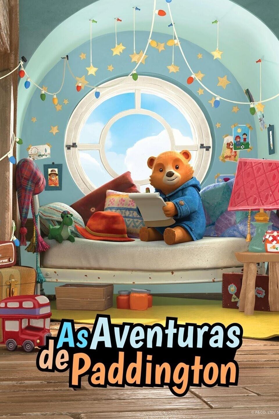 Capa da série As Aventuras de Paddington
