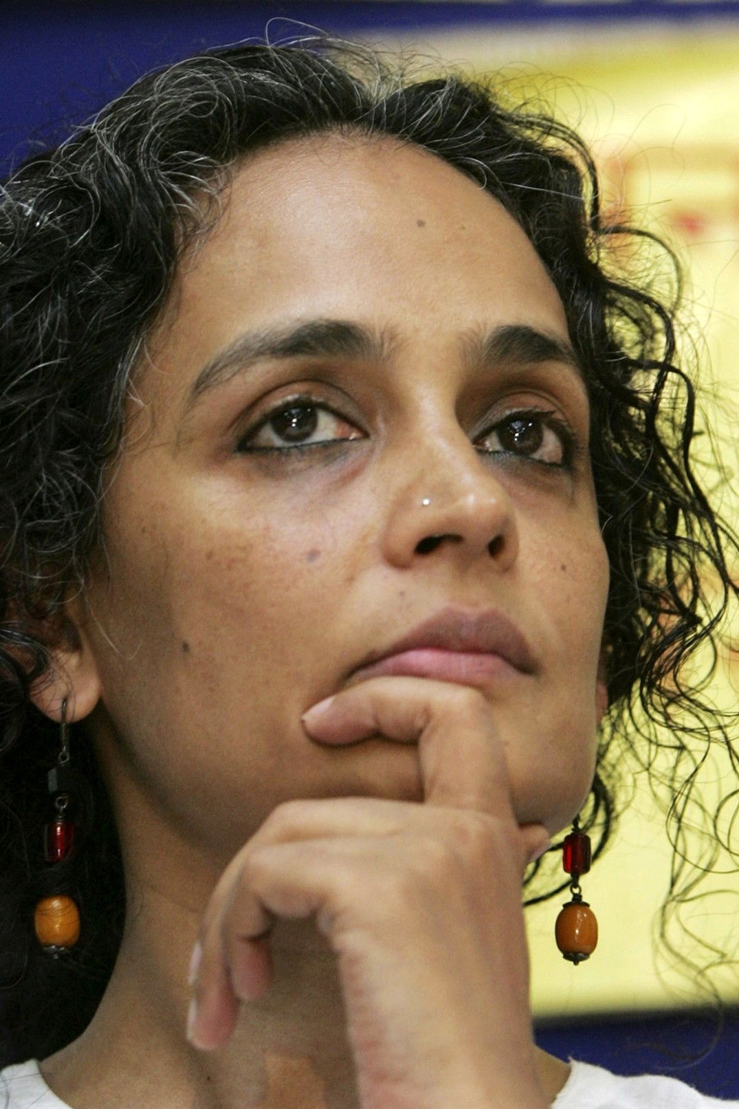 et billede af Arundhati Roy