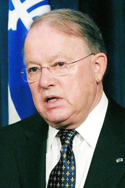 et billede af Bernard Landry