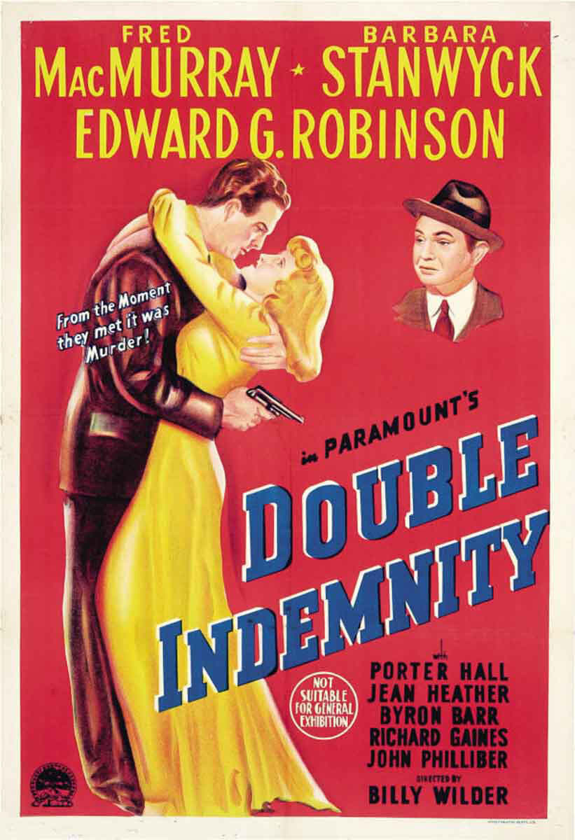 Double Indemnity Movie poster