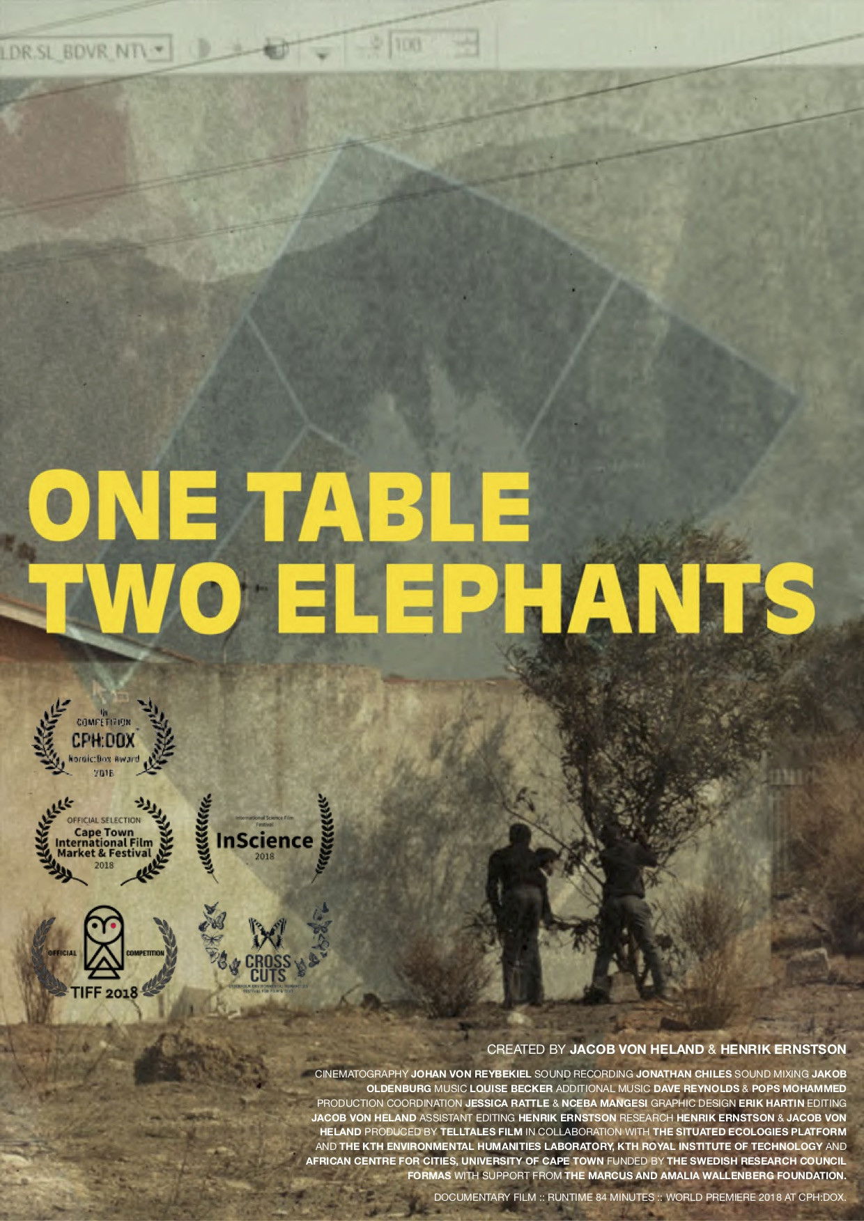Poster for One Table Two Elephants