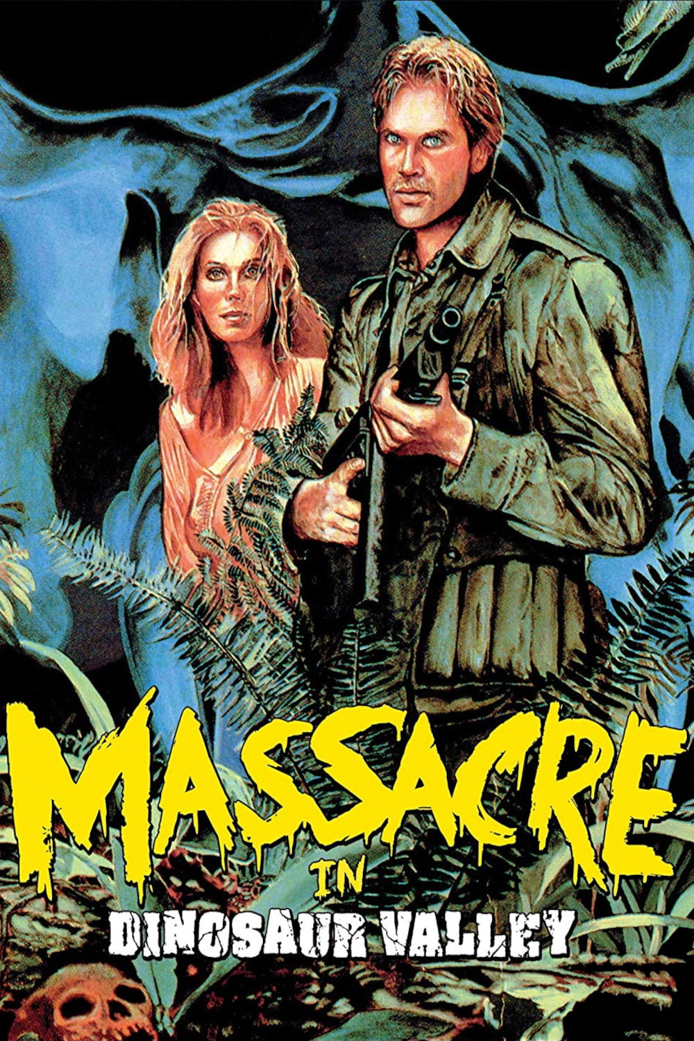 Massacre In Dinosaur Valley 1985 Posters The Movie Database TMDB 