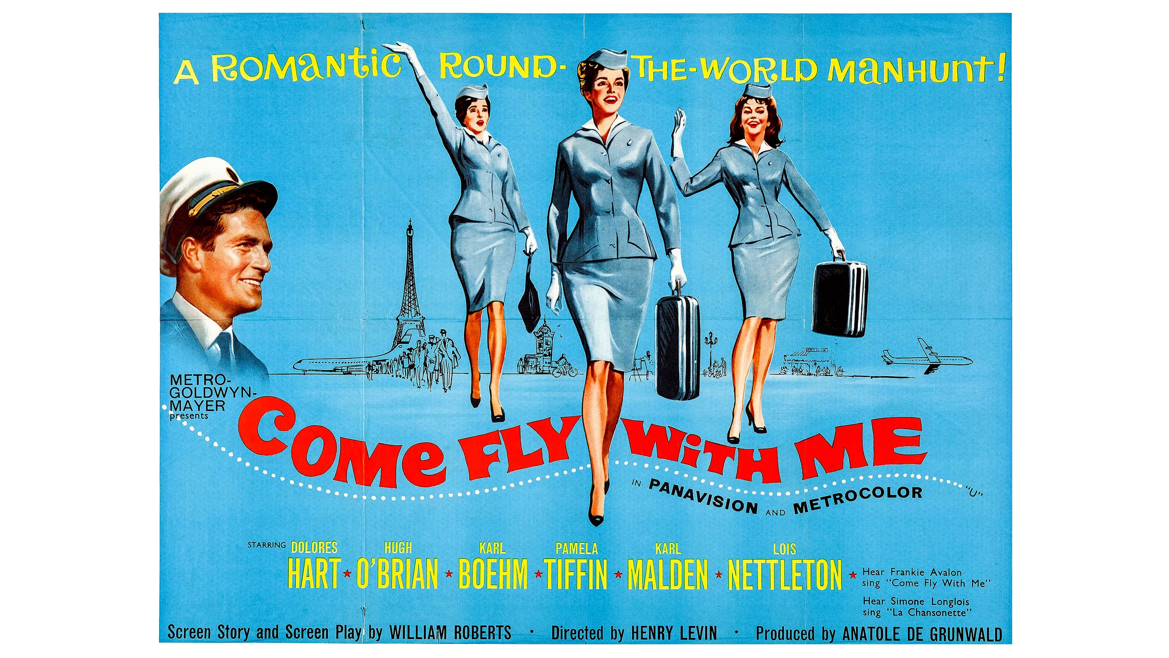 Watch Come Fly with Me (1963) Full Movie Online in HD Quality - MTVLEX.