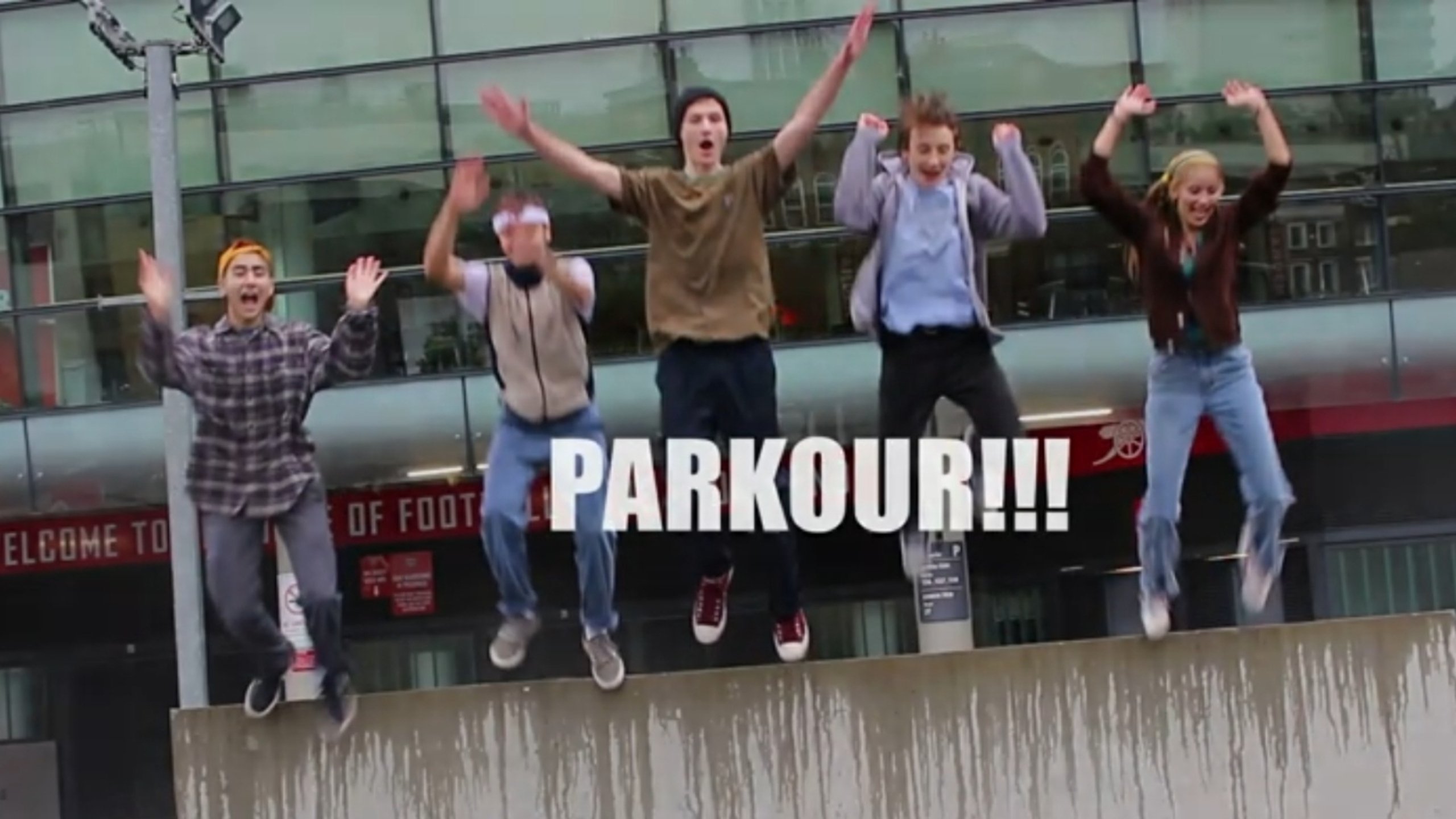 Parkour!!! (and corruption with a Q)! ()