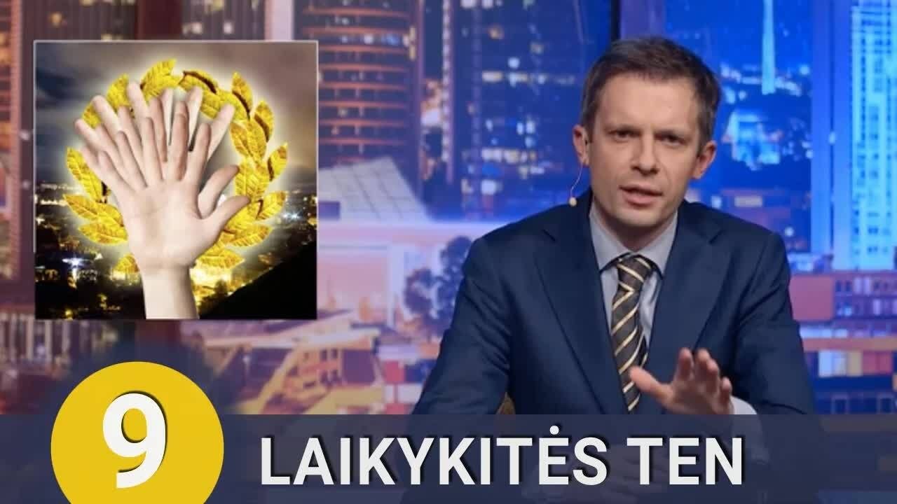 Laikykitės ten - Intelektualios satyros vakaro šou - Épisode 9