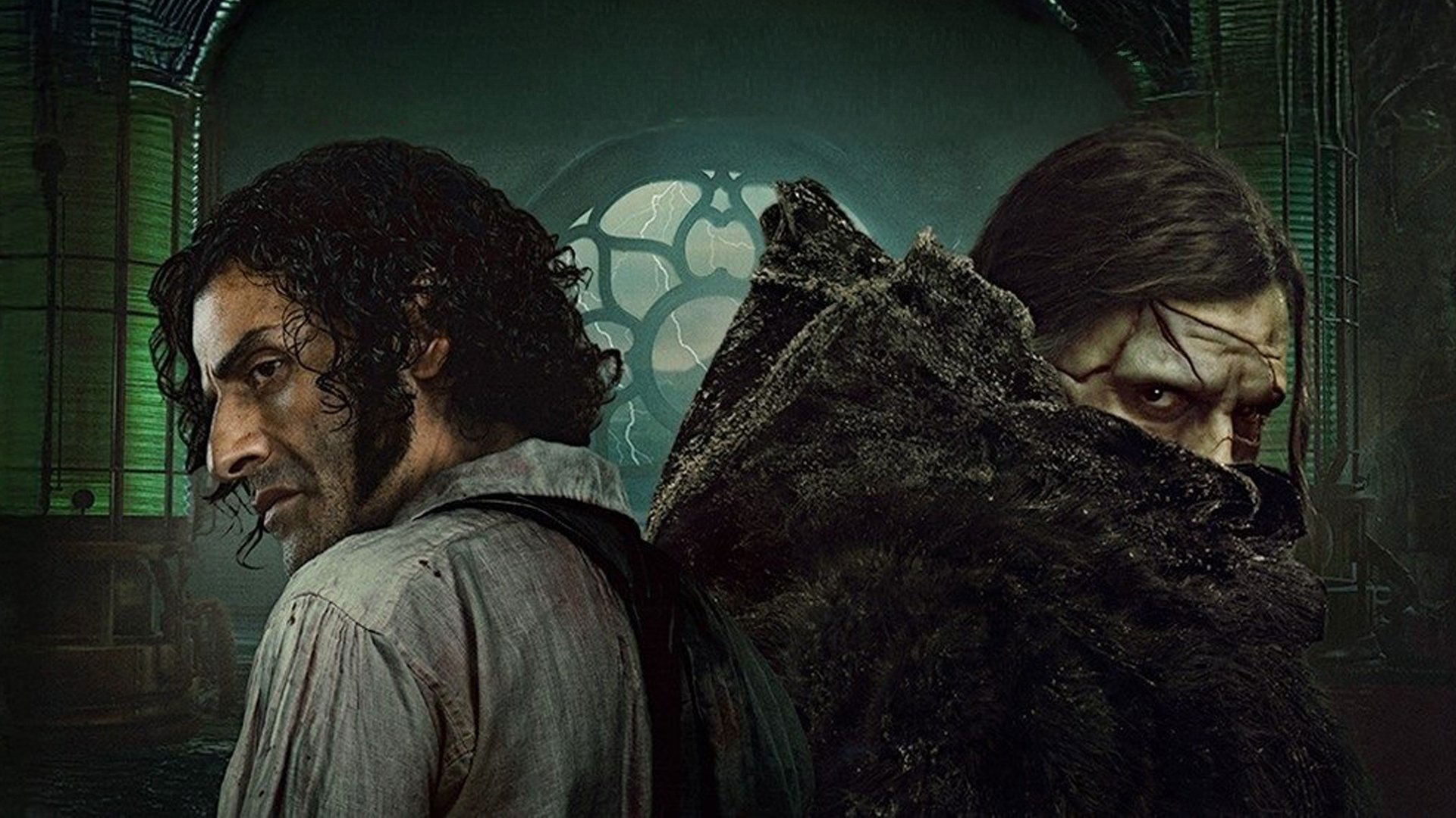 Frankenstein backdrop