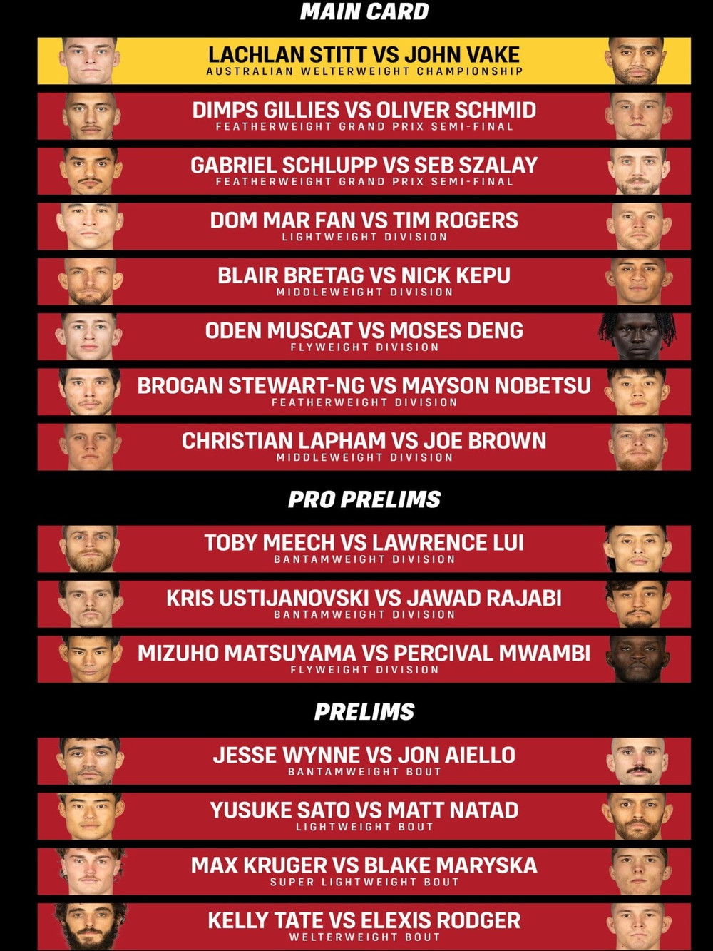 Eternal MMA 86: Gold Coast