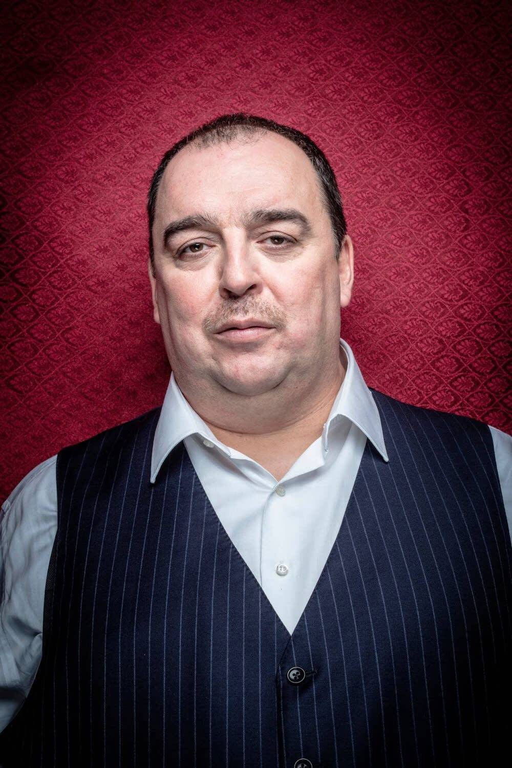 et billede af Julián Valcárcel