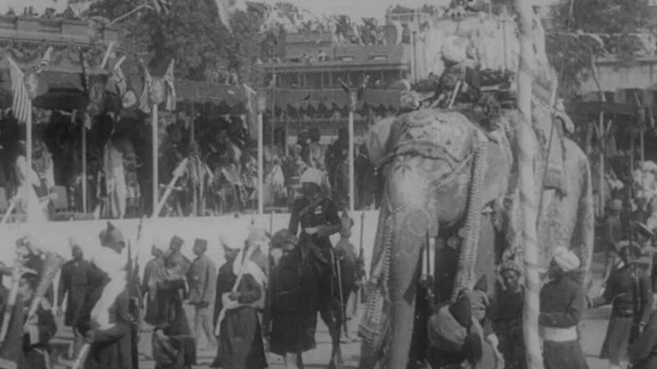 State Entry into Delhi of Lord Curzon, the Viceroy (1903)