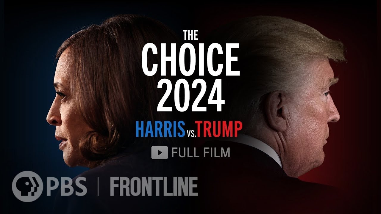 The Choice 2024: Harris vs. Trump background