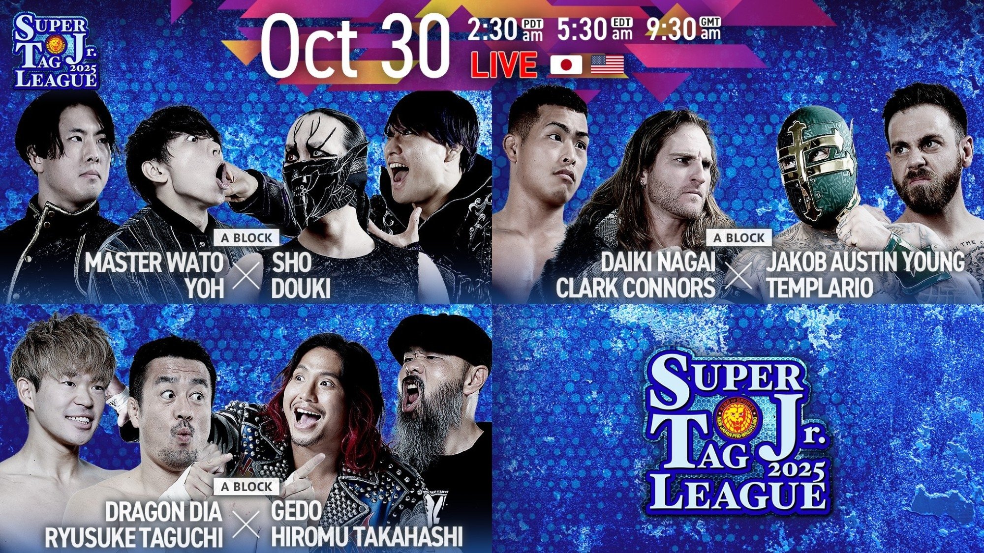 NJPW Super Junior Tag League 2025 - Day 7
