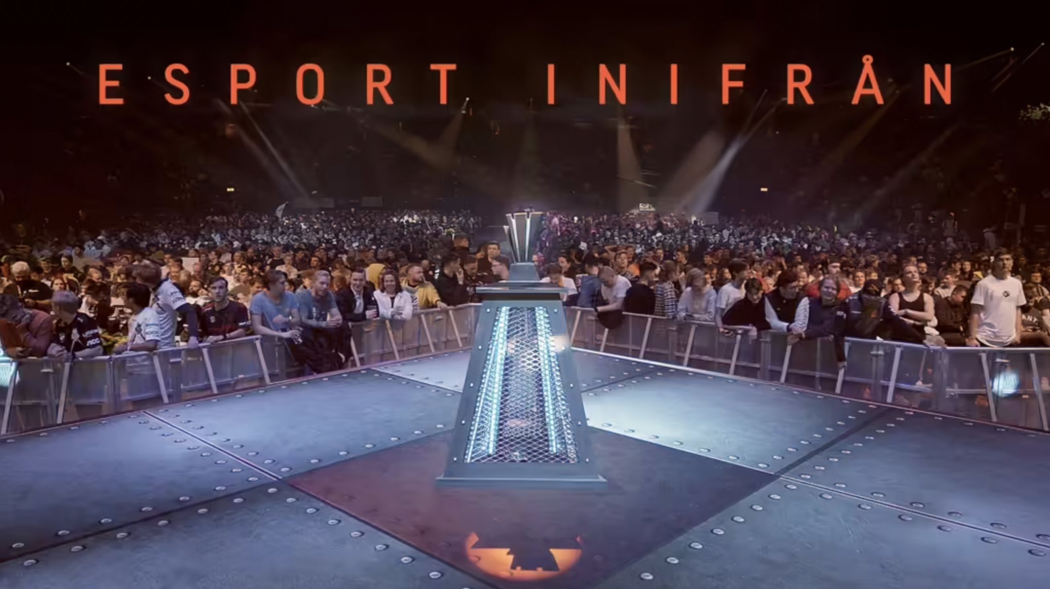 Esport inifrån backdrop