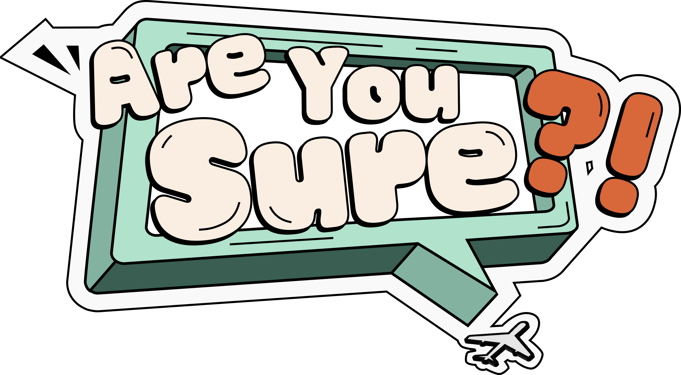 Are You Sure?! Logo