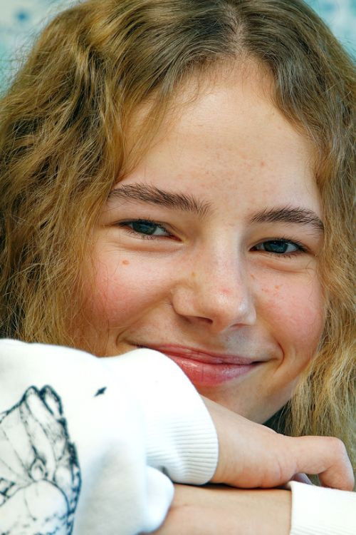 et billede af Mae van de Loo