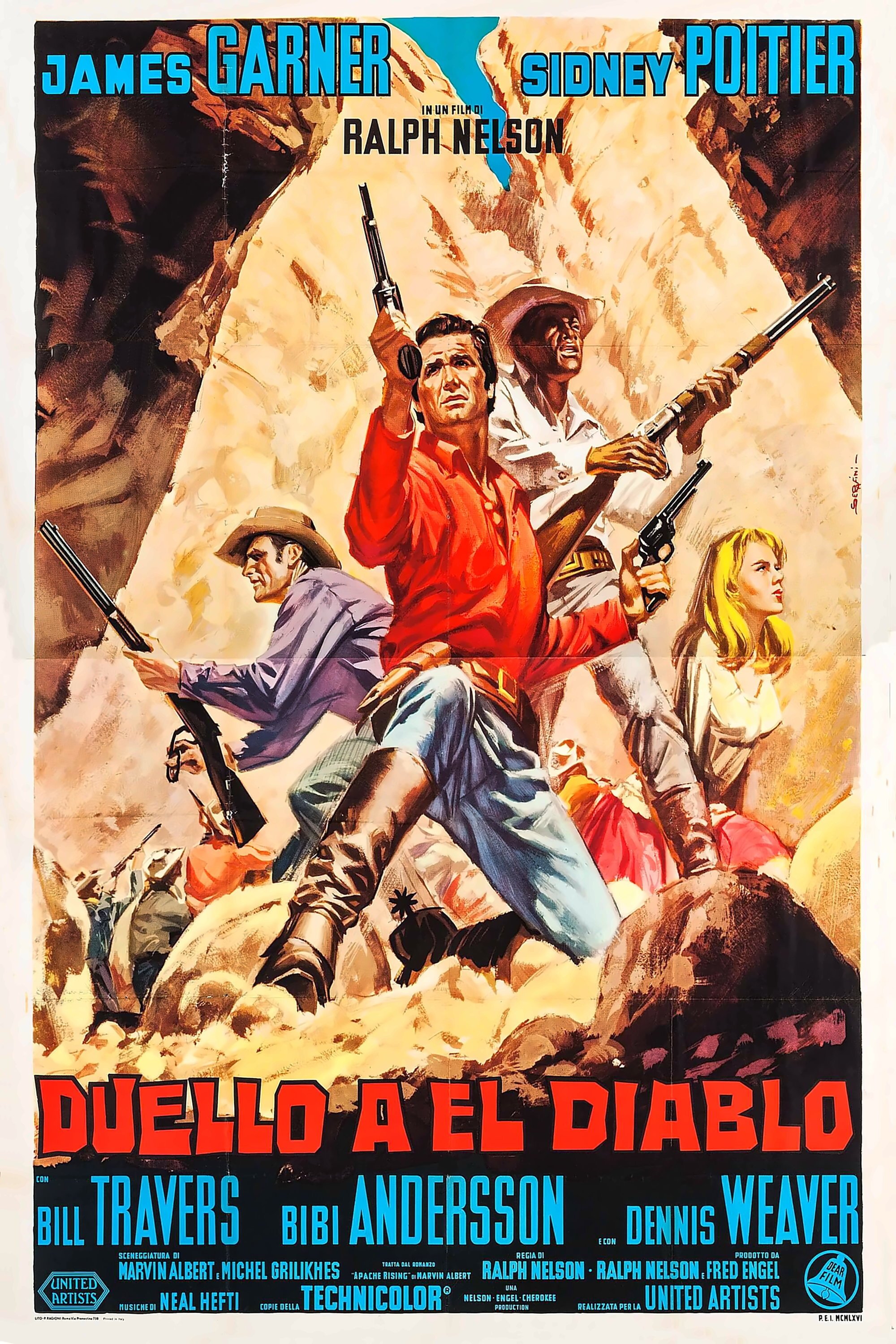 Duello a El Diablo (1966) - Poster — The Movie Database (TMDB)