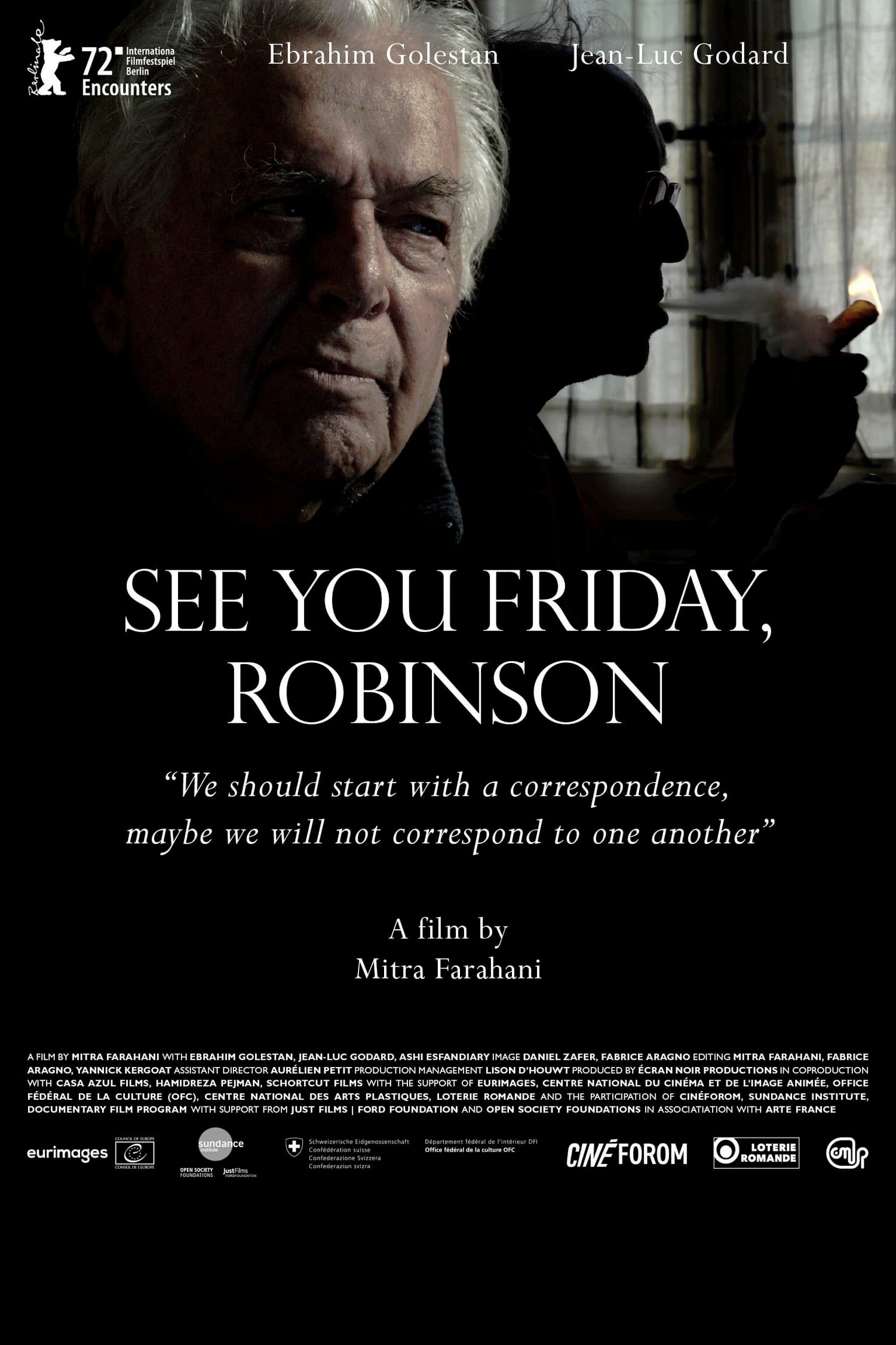 See You Friday, Robinson