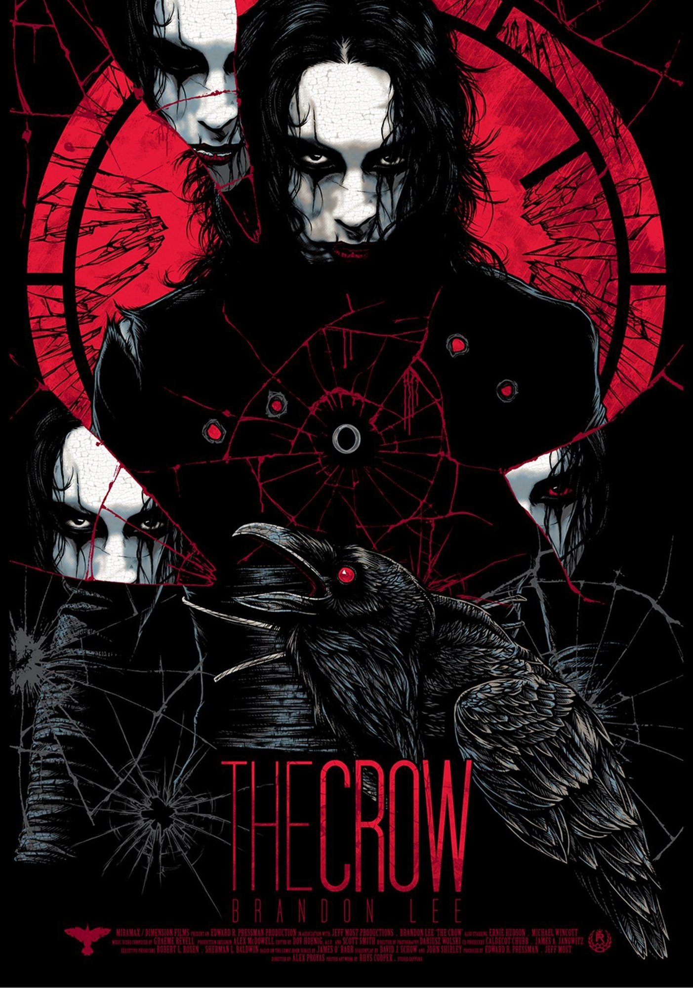 The Crow Behind the scenes (N/A) The Poster Database (TPDb)