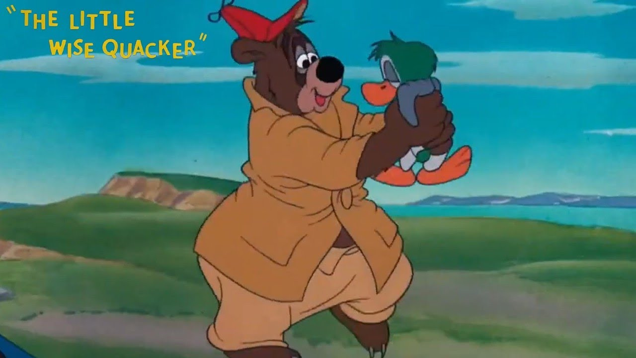 The Little Wise Quacker backdrop