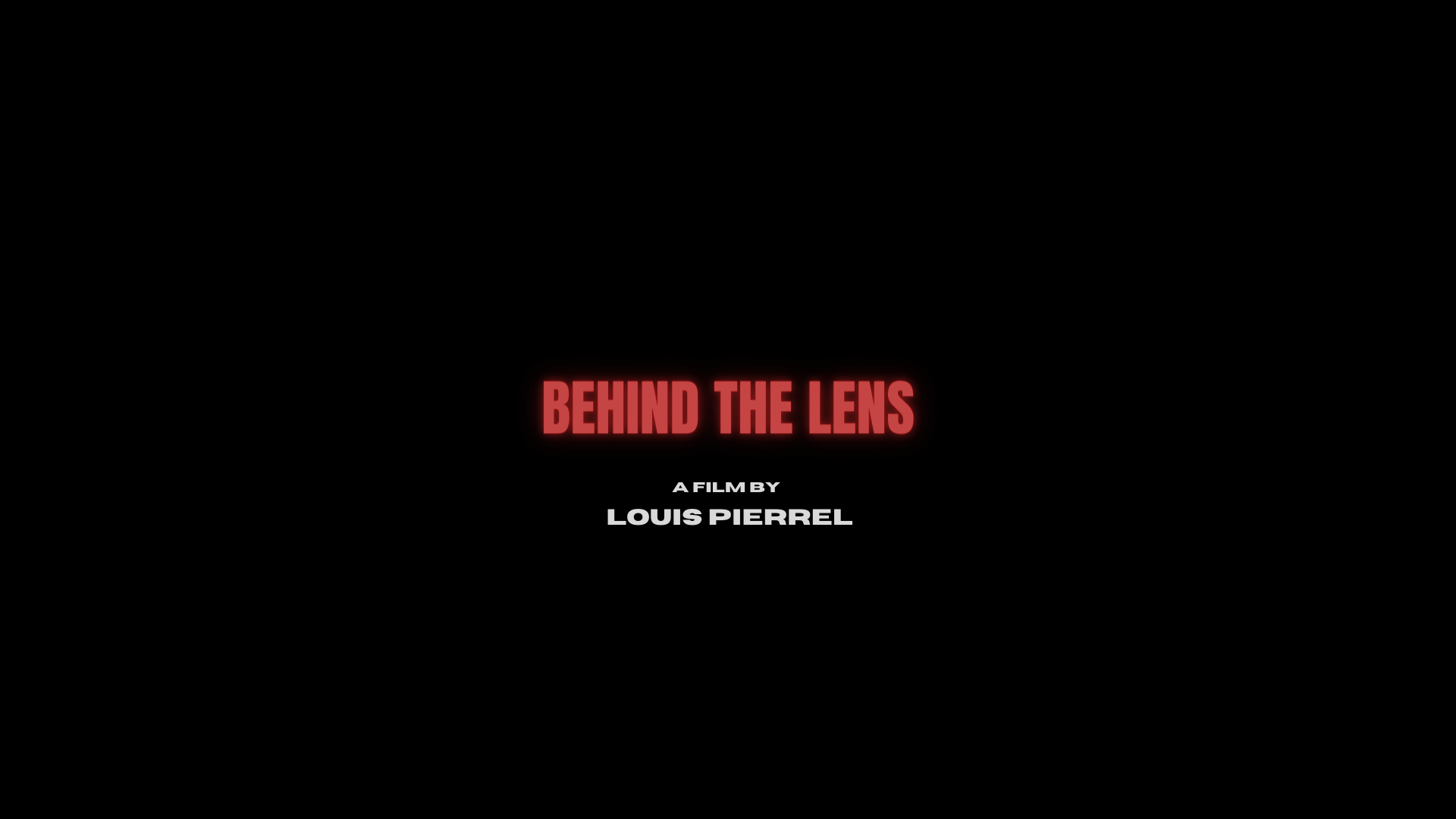 Behind the Lens Logo