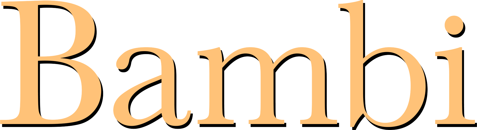 Bambi (1942) - Logos — The Movie Database (TMDB) Bambi (1942) - Logos — The Movie Database (TMDB)