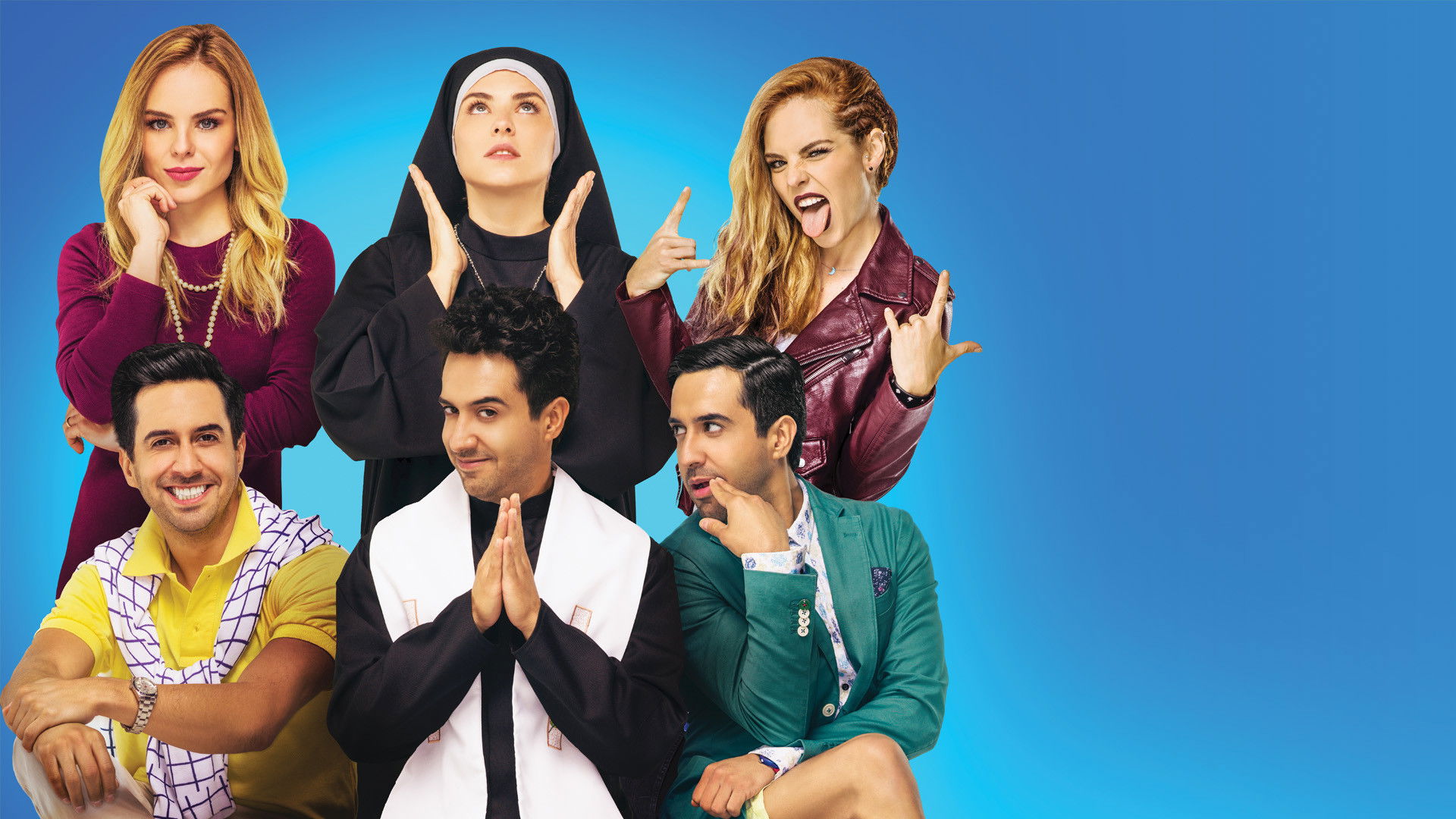 Falsos Falsificados backdrop