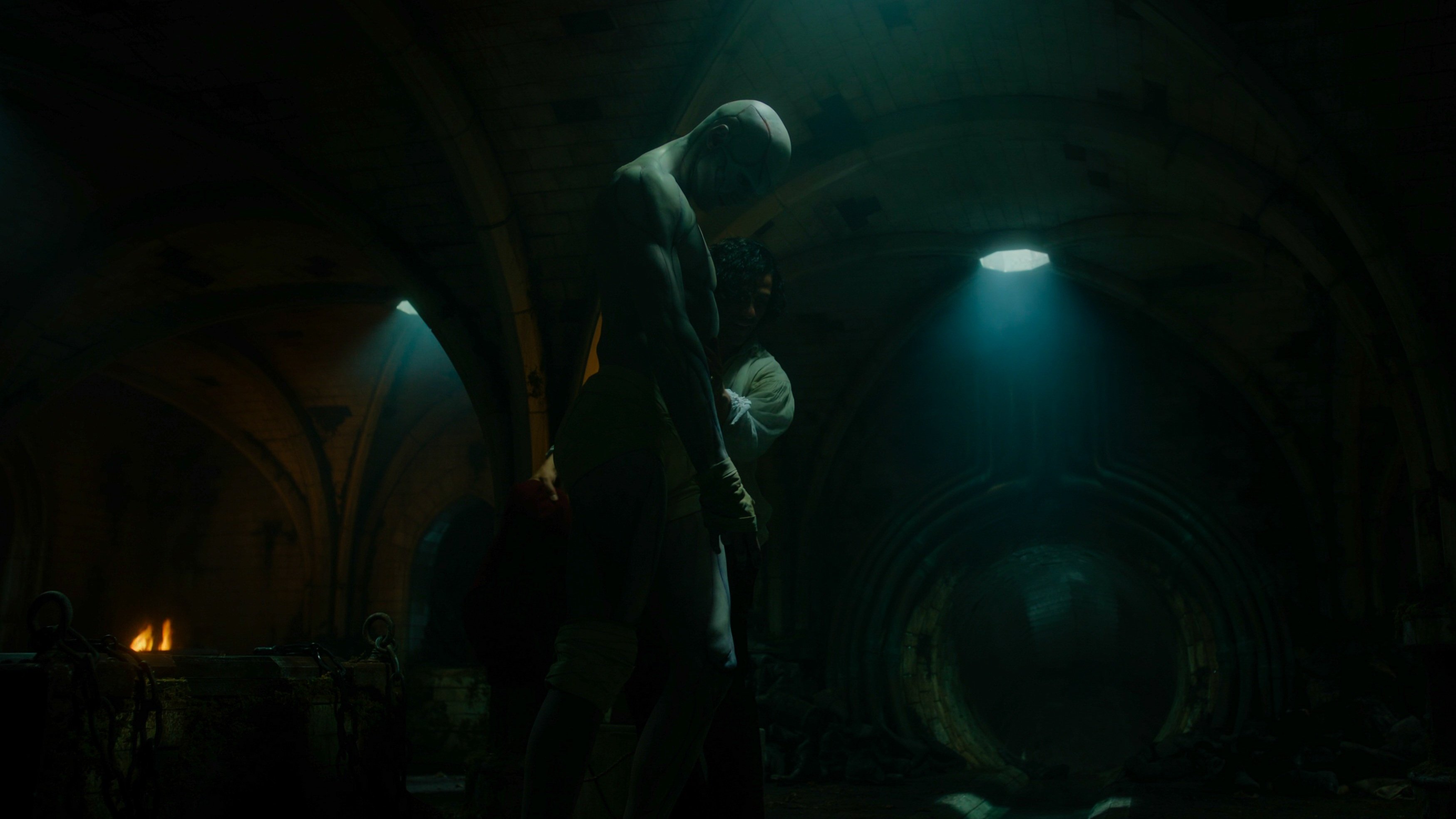 Frankenstein backdrop