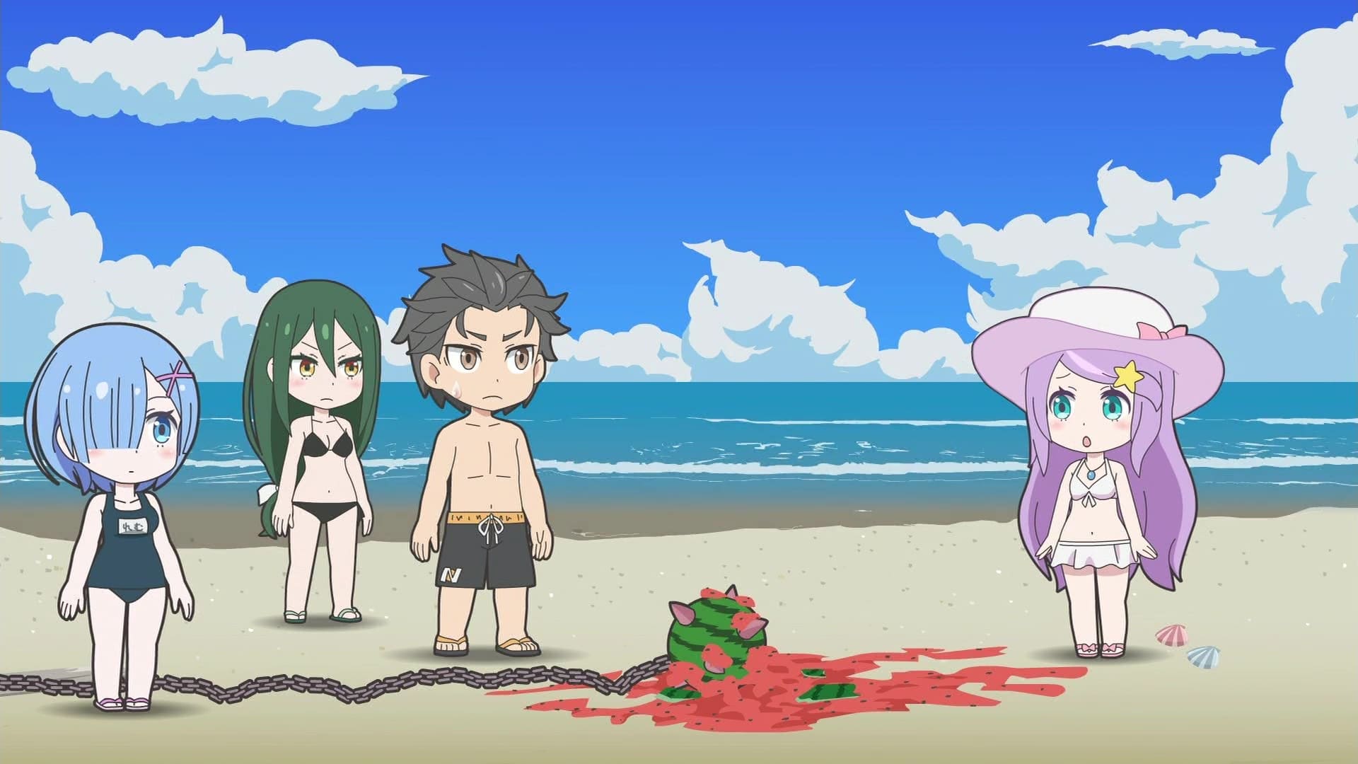 Re:ZERO -Starting Life in Another World- Season 0 :Episode 20  Re:PETIT ~Starting Life in Another World From PETIT~ 9: Conquering the Watermelon