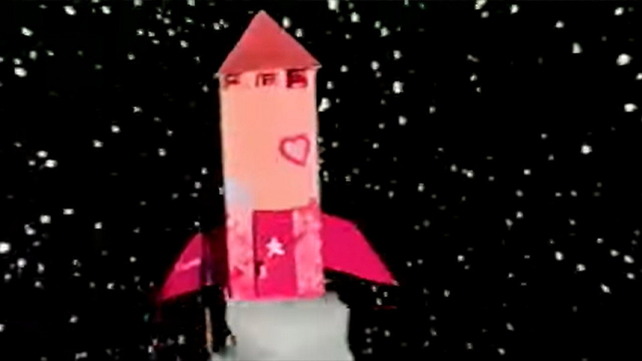 Bubblegum Blast-Off!! backdrop