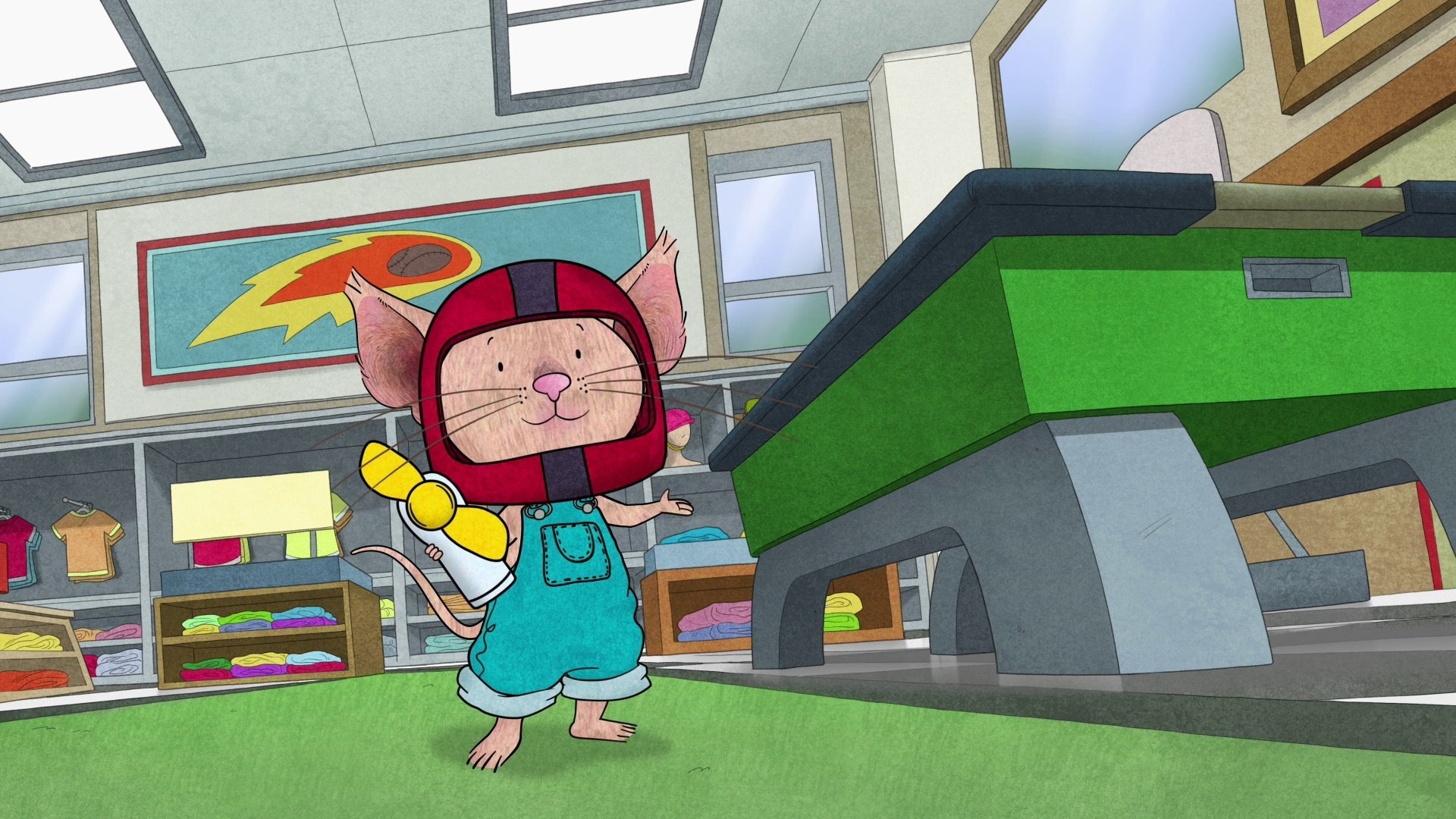 Thumbnail for Mouse Around Town / Rainy Day Season 1 Episode 18