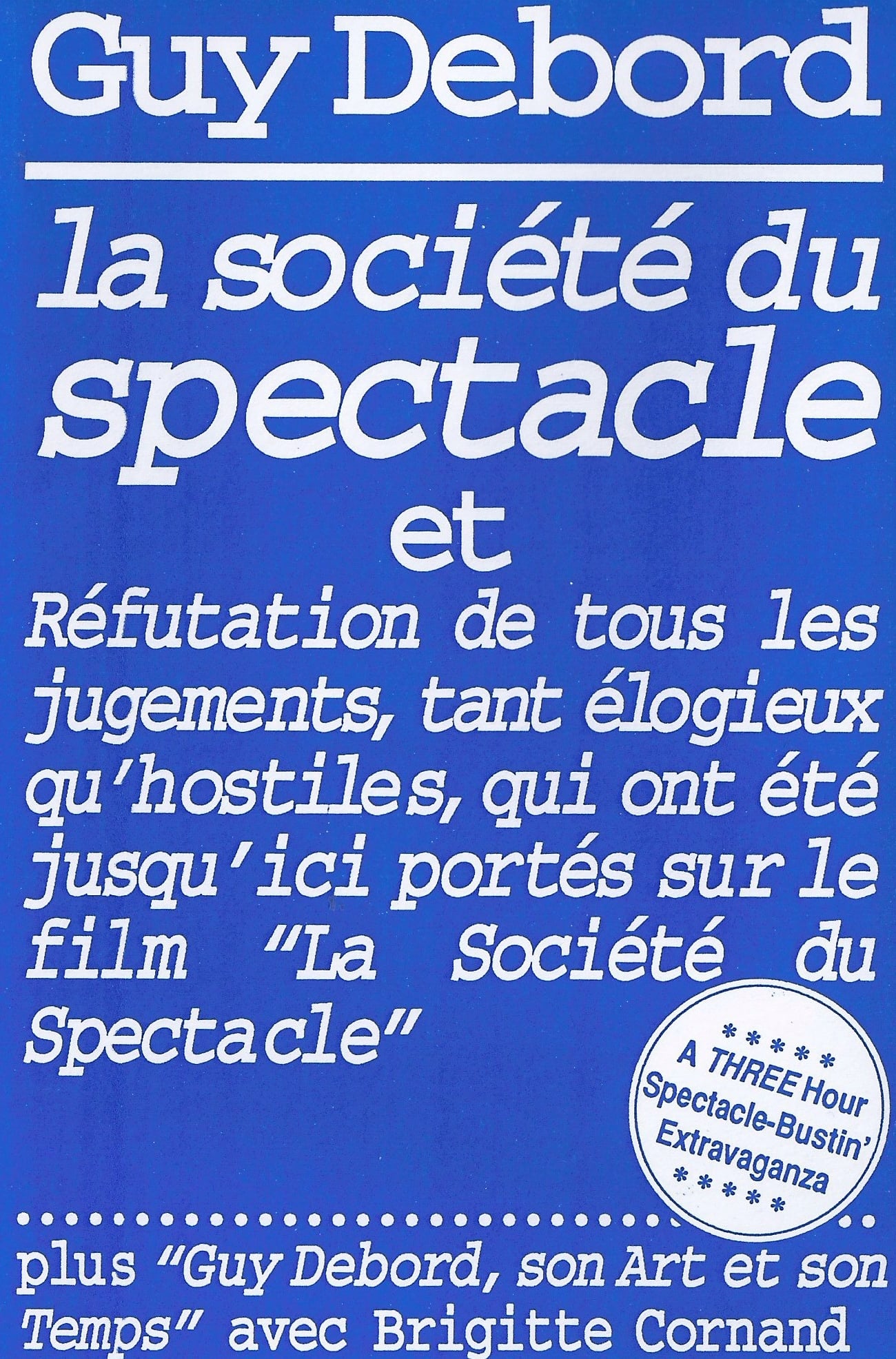 Affiche du film Guy Debord, son art et son temps 167520