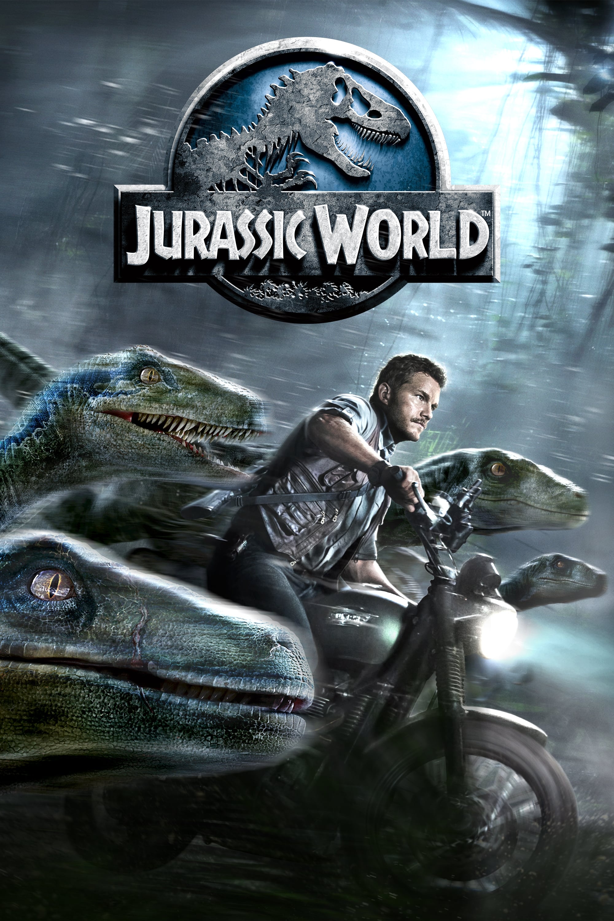 Jurassic World (2015) Dual Audio (Hindi + English) Blu-Ray 1080p 720p & 480p [10Bit HEVC & x264] DD5.1 | Full Movie