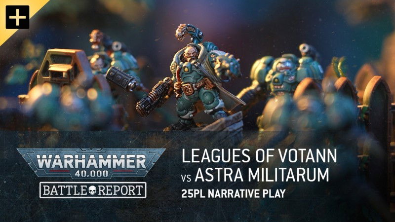 Thumbnail for Crusade Campaign Part 1 – Leagues of Votann vs Astra Militarum Season 1 Episode 12