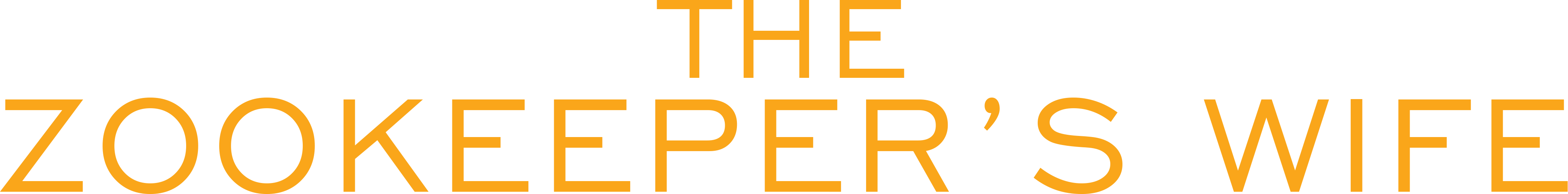 The Zookeeper's Wife Logo