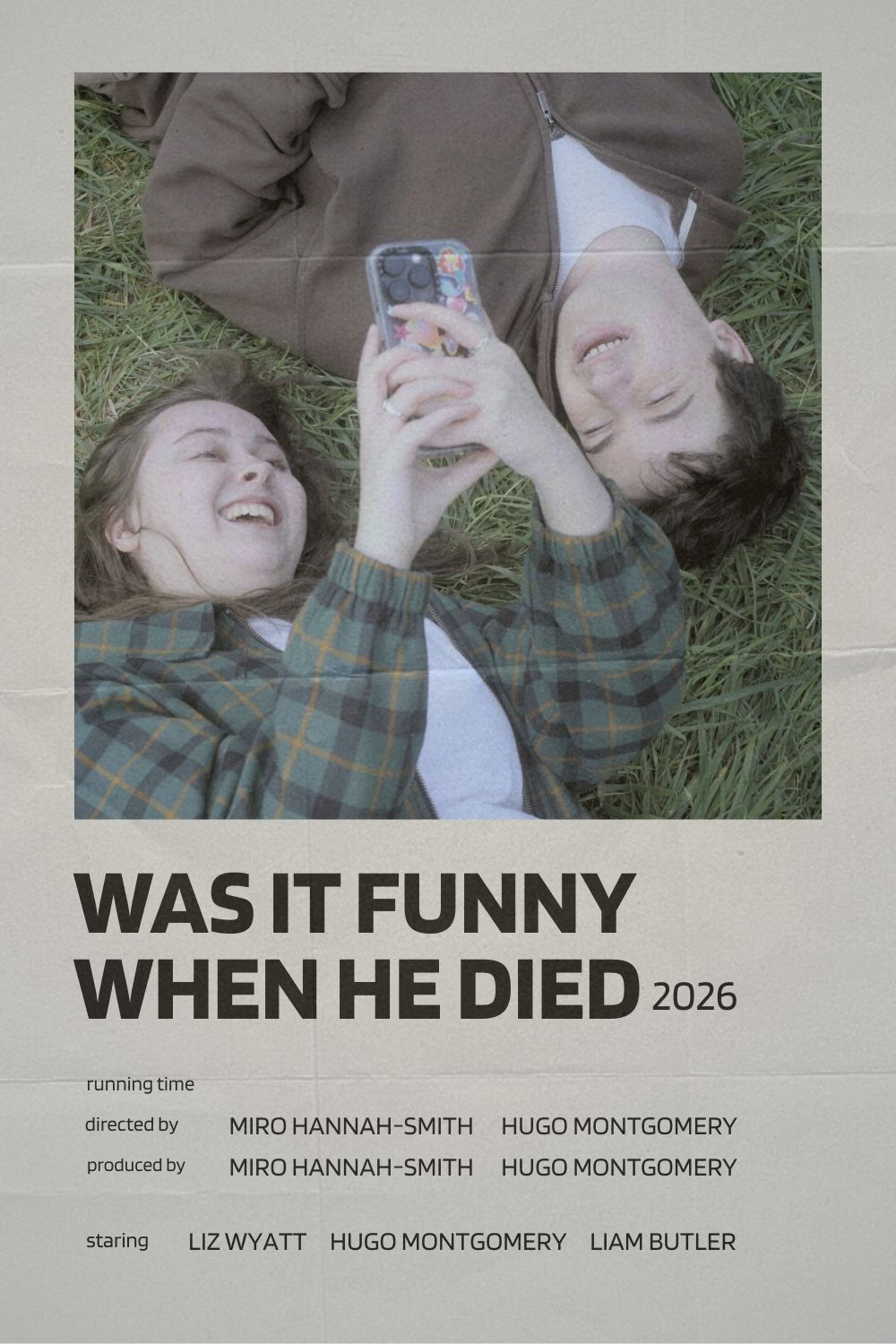 Was it Funny When He Died? (null) movie poster