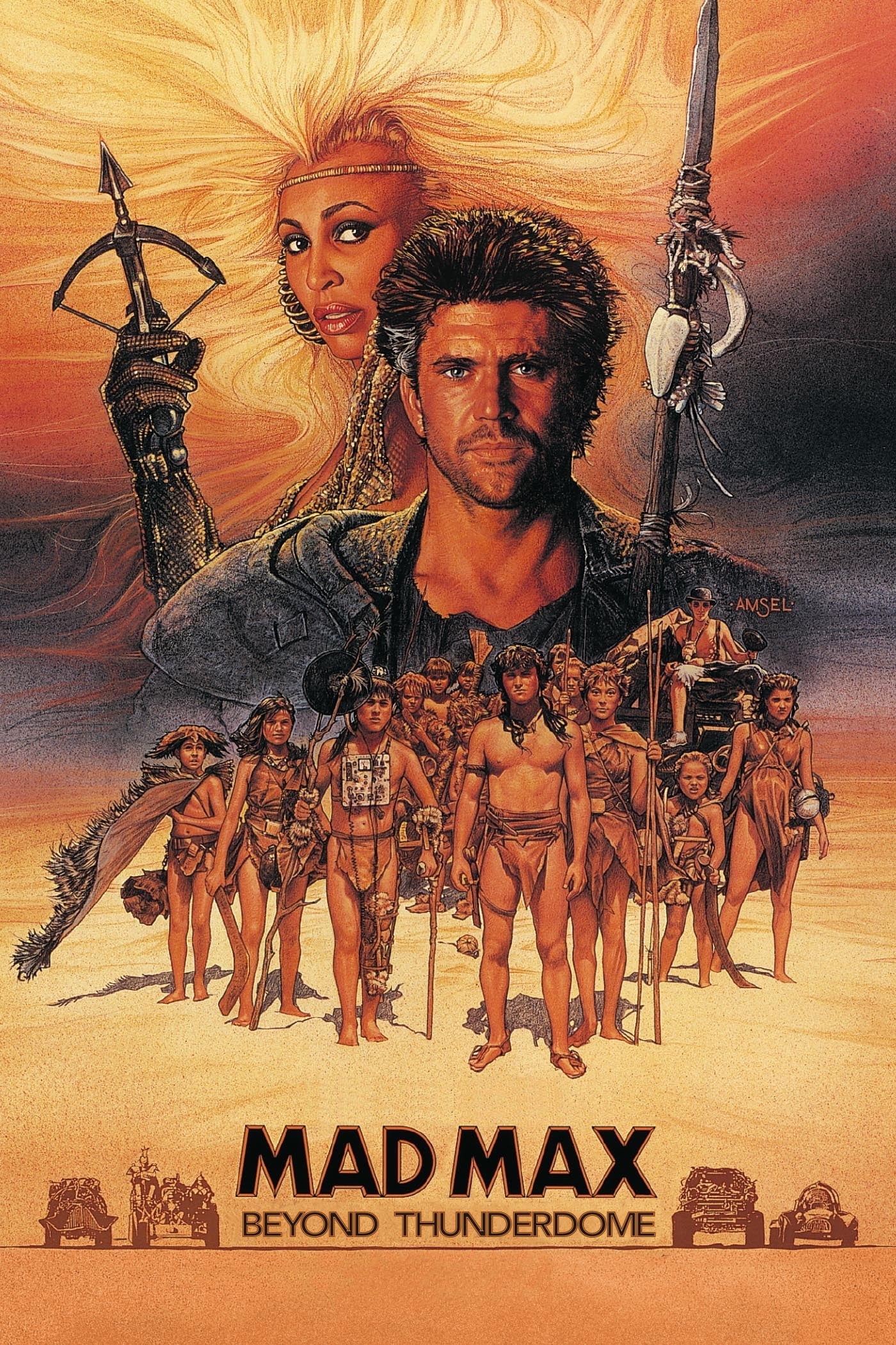 Mad Max Beyond Thunderdome Movie poster