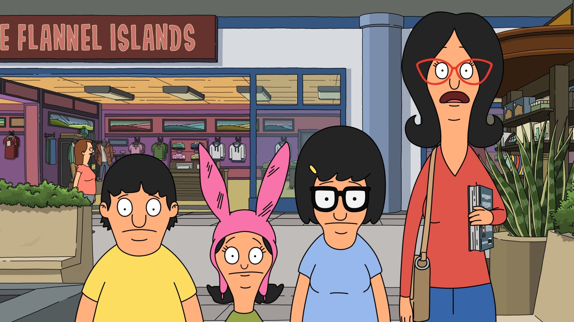 On a Belcher family trip to the mall, Tina is mistaken for a sleeping boy&a...