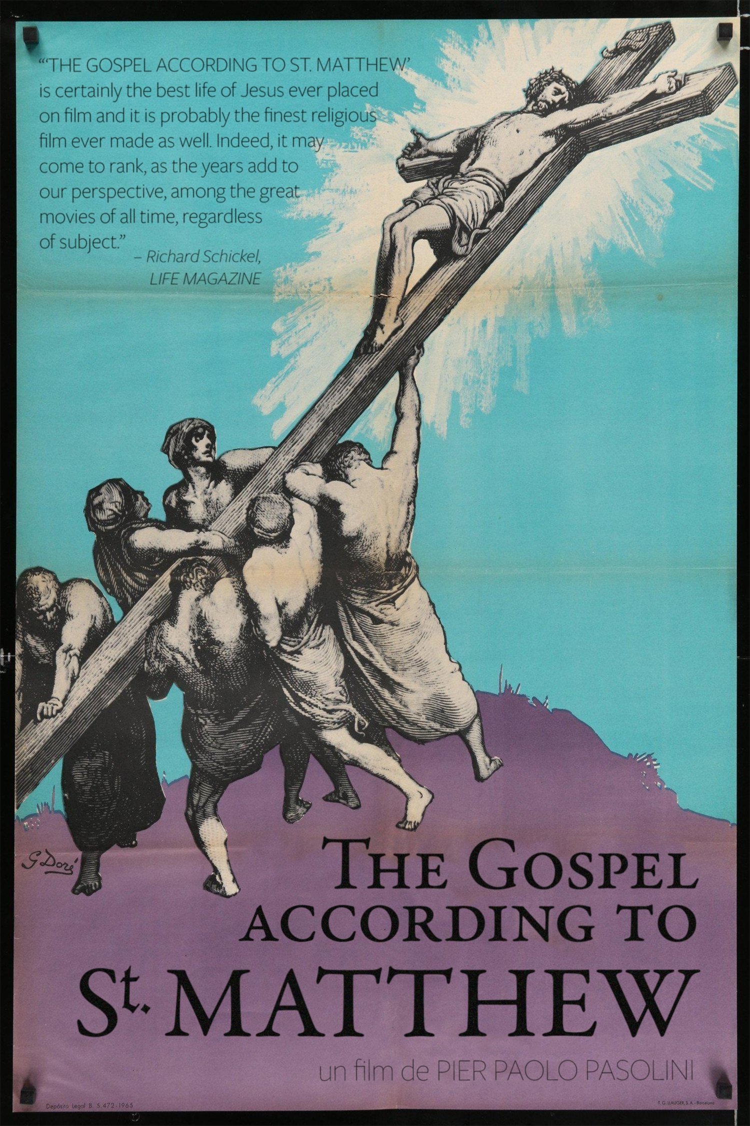 The Gospel According to Matthew (1965) The Poster Database (TPDb) The Gospel According to Matthew (1965) The Poster Database (TPDb)