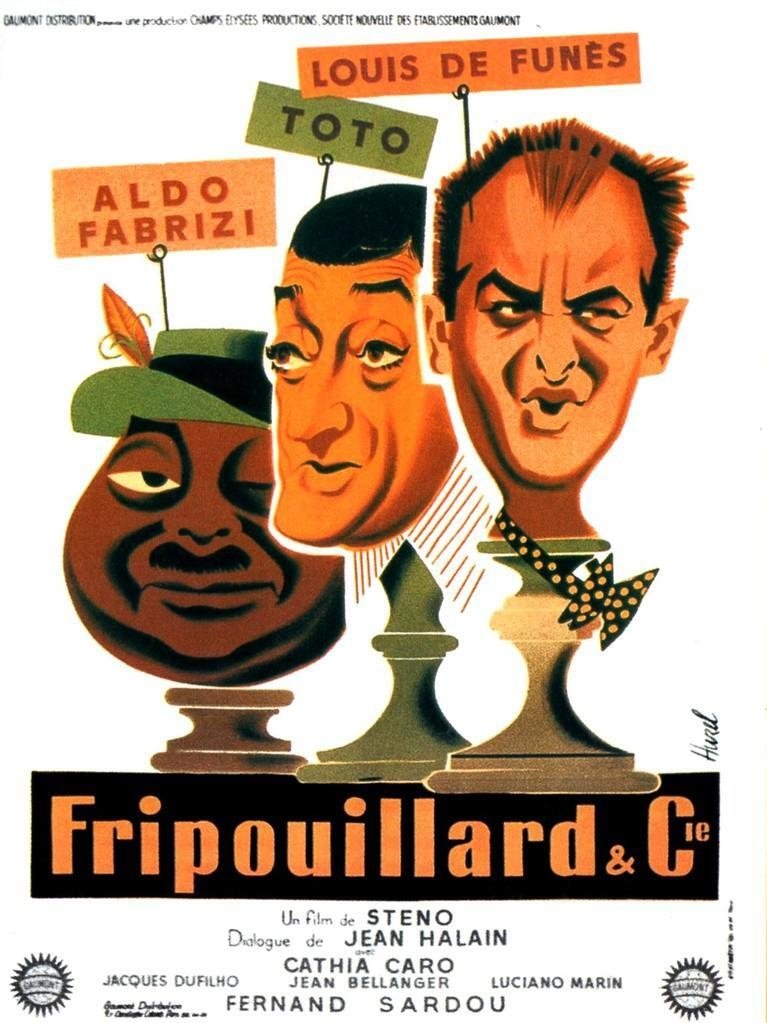 EN - Fripouillards Et Cie, I Tartassati (1959) LOUIS DE FUNES, TOTO