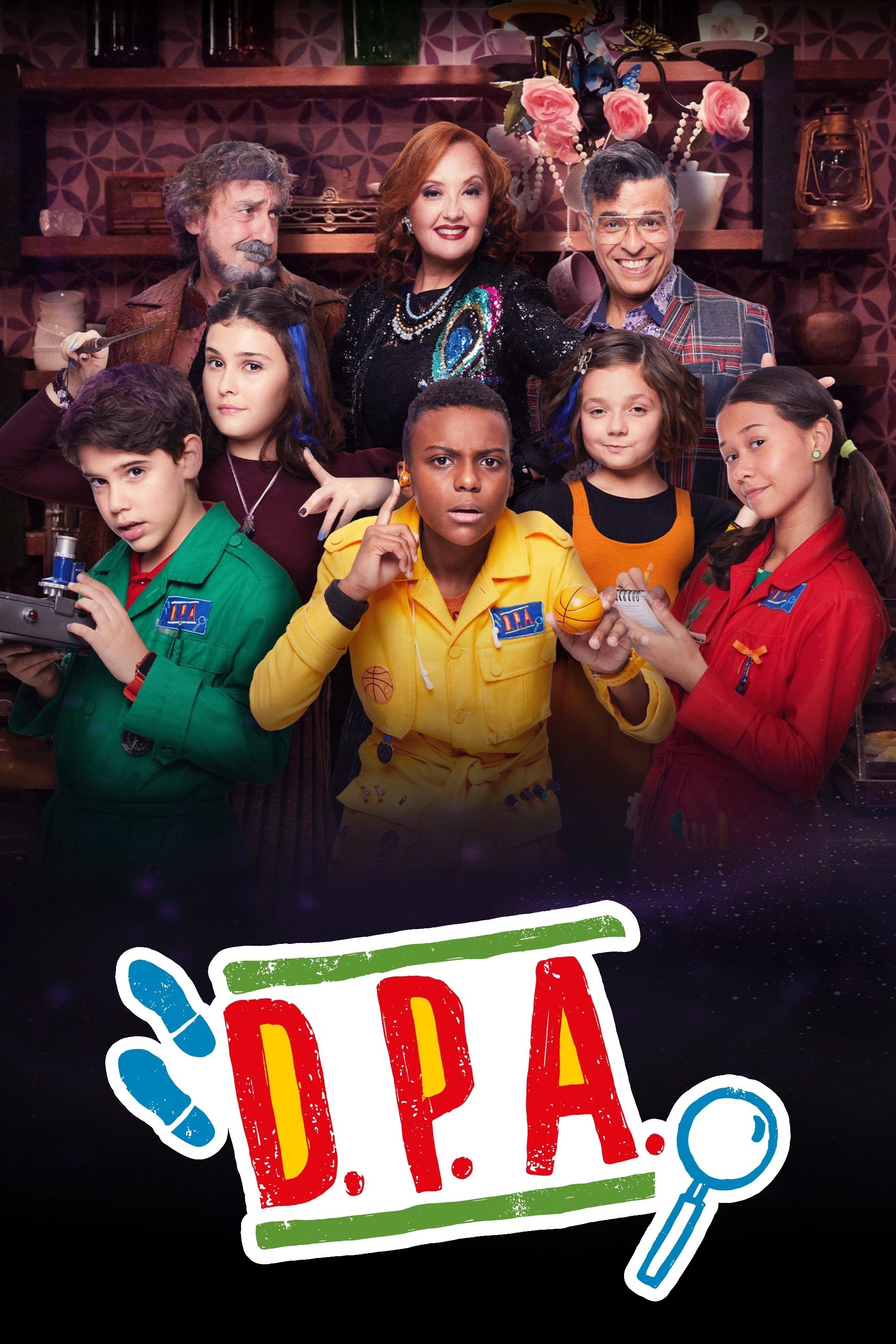 Blue Building Detectives poster cover