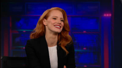 The Daily Show Season 18 :Episode 45  Jessica Chastain