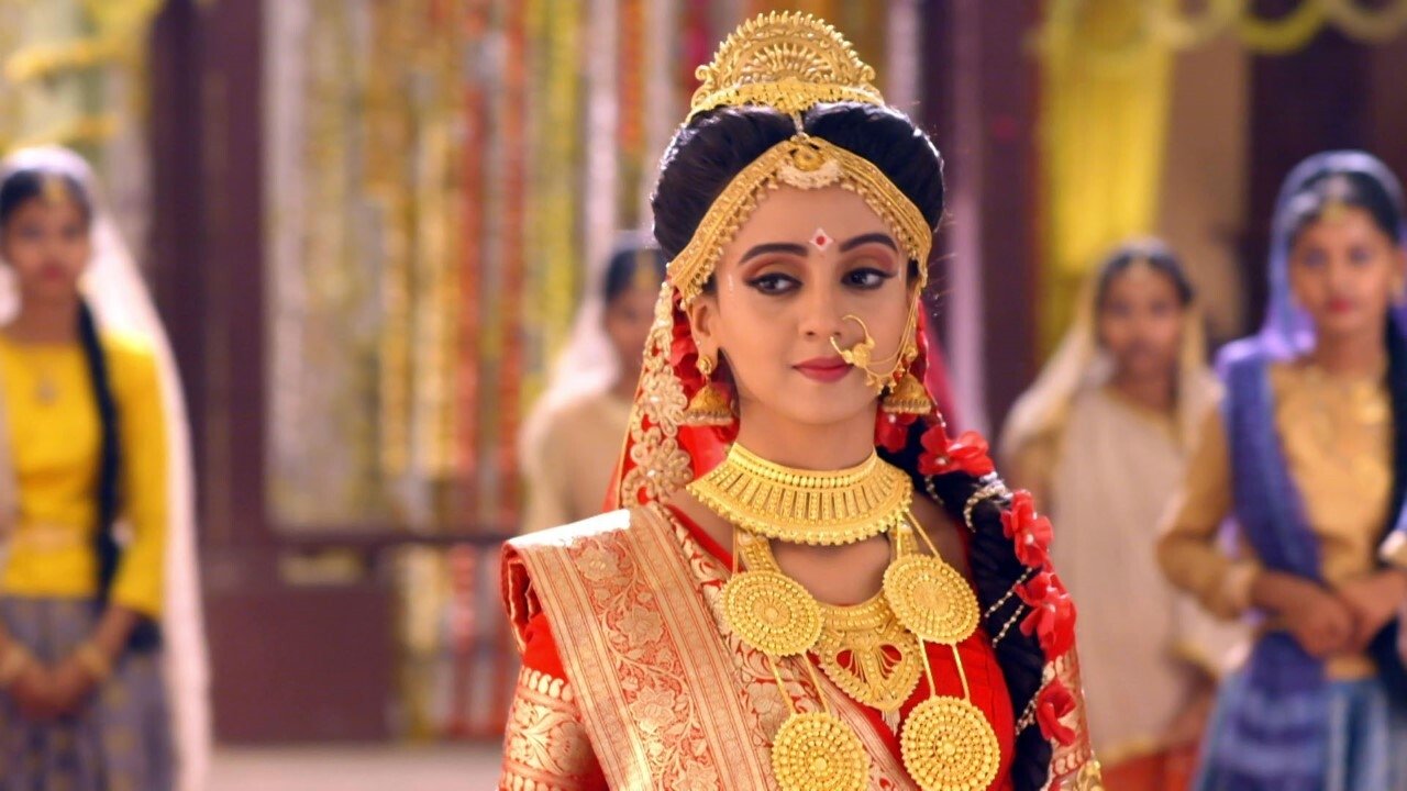 Thumbnail for Krishna, Rukmini's Garland Ceremony Season 1 Episode 421