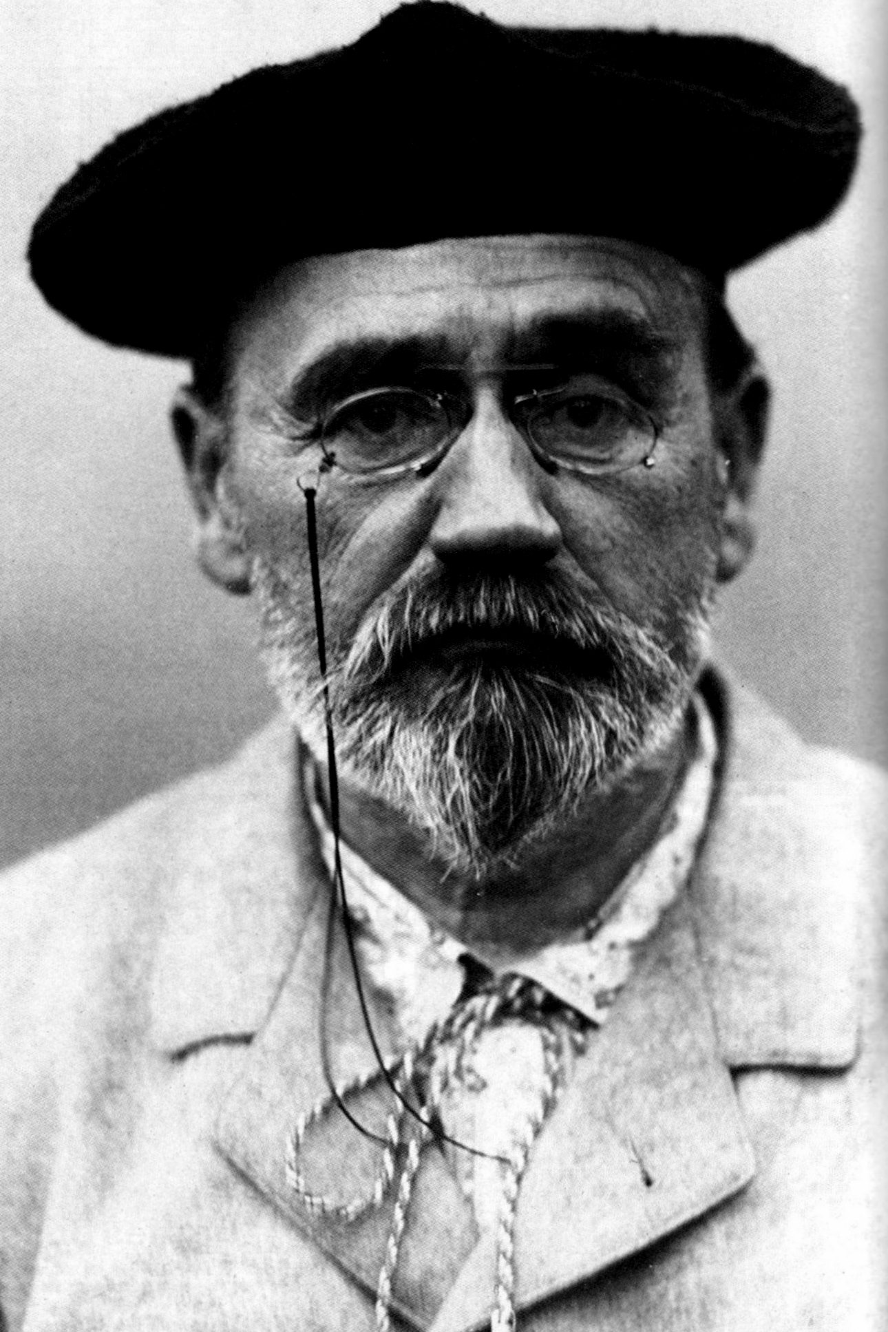 et billede af Émile Zola