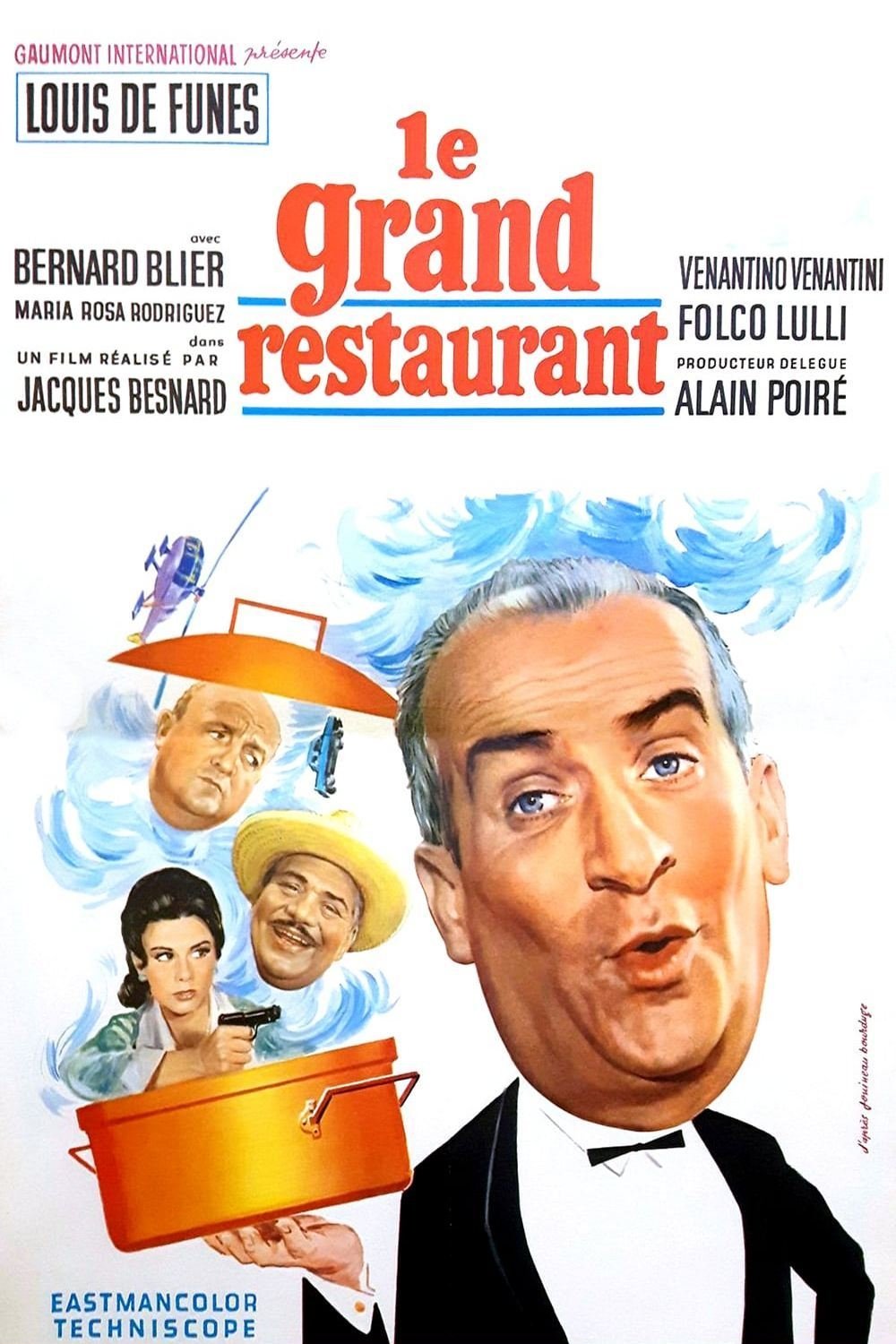 EN - Le Grand Restaurant, Whats Cooking In Paris (1966) LOUIS DE FUNES