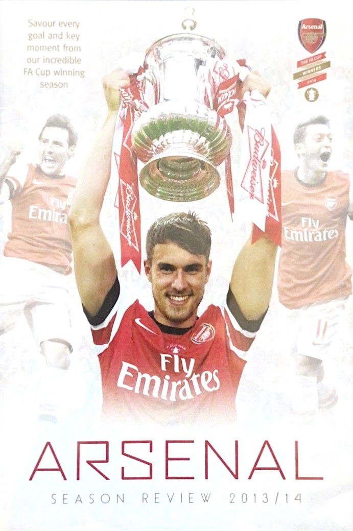 Plakat, der markedsfører Arsenal: Season Review 2013/14