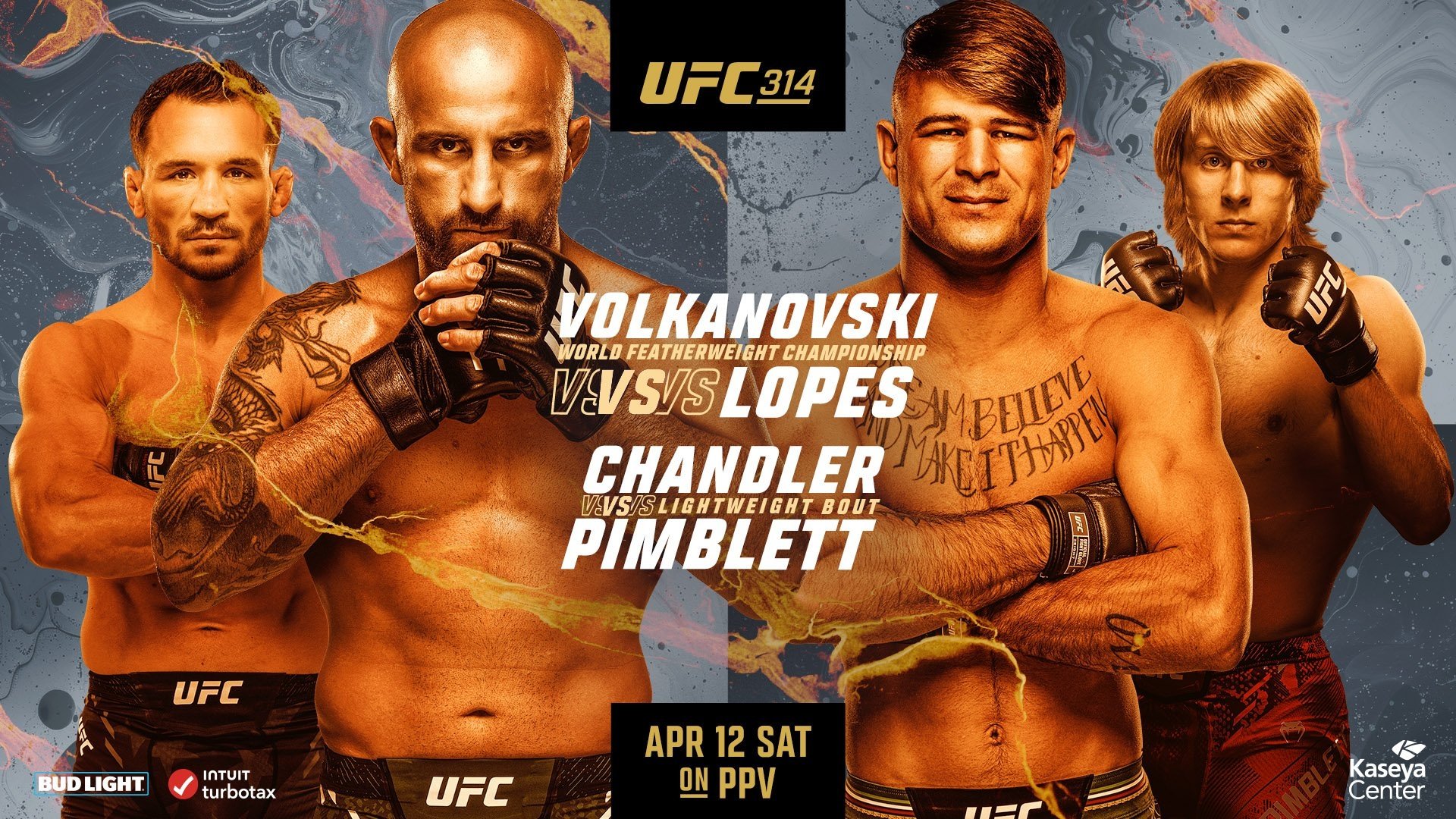 UFC 314: Volkanovski vs. Lopes