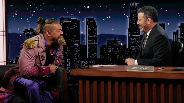Jimmy Kimmel Live! - Season 21 Episode 28 : Jason Momoa, Luke Grimes
