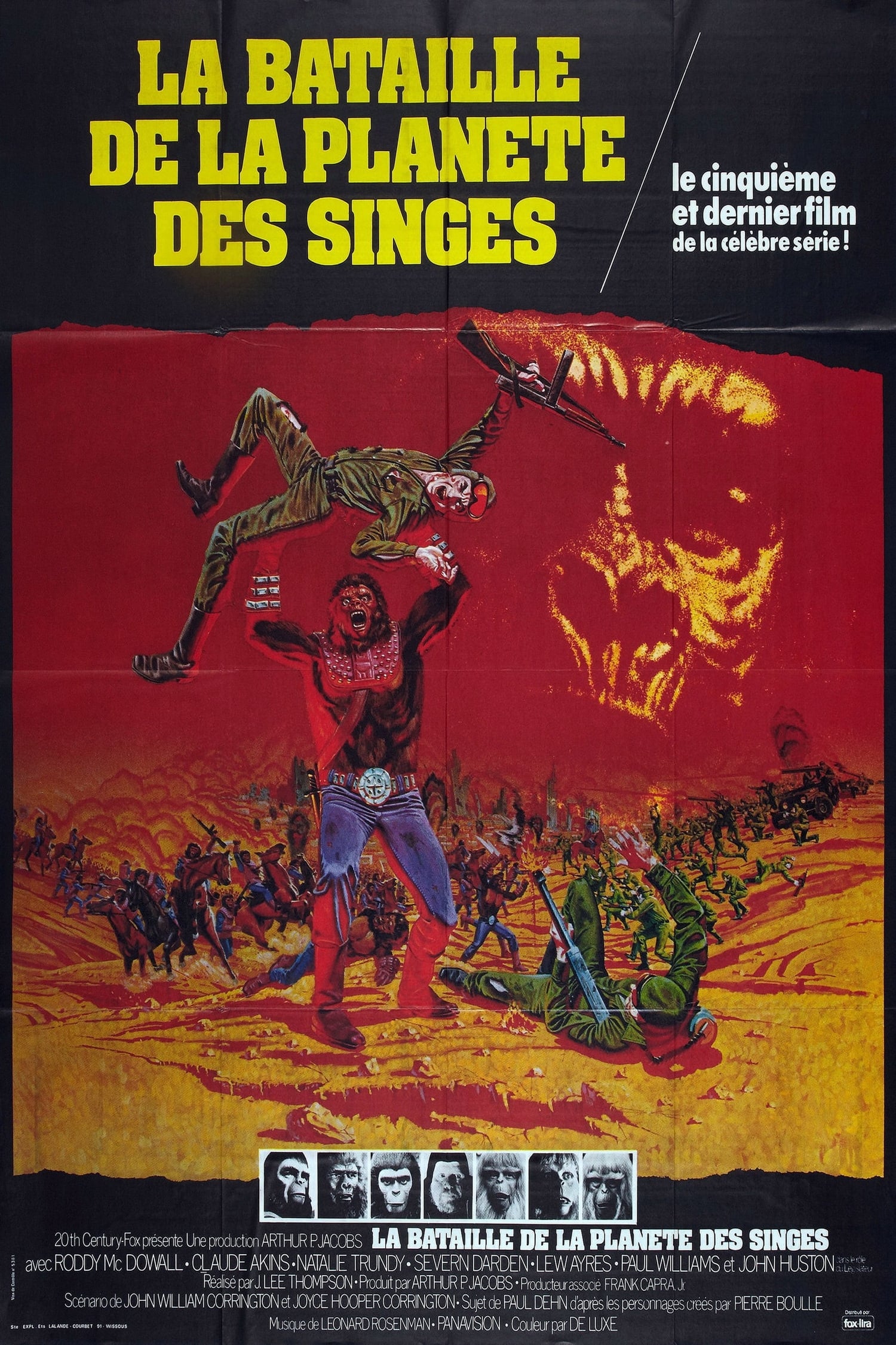 Affiche du film La Bataille de la planète des singes 16808